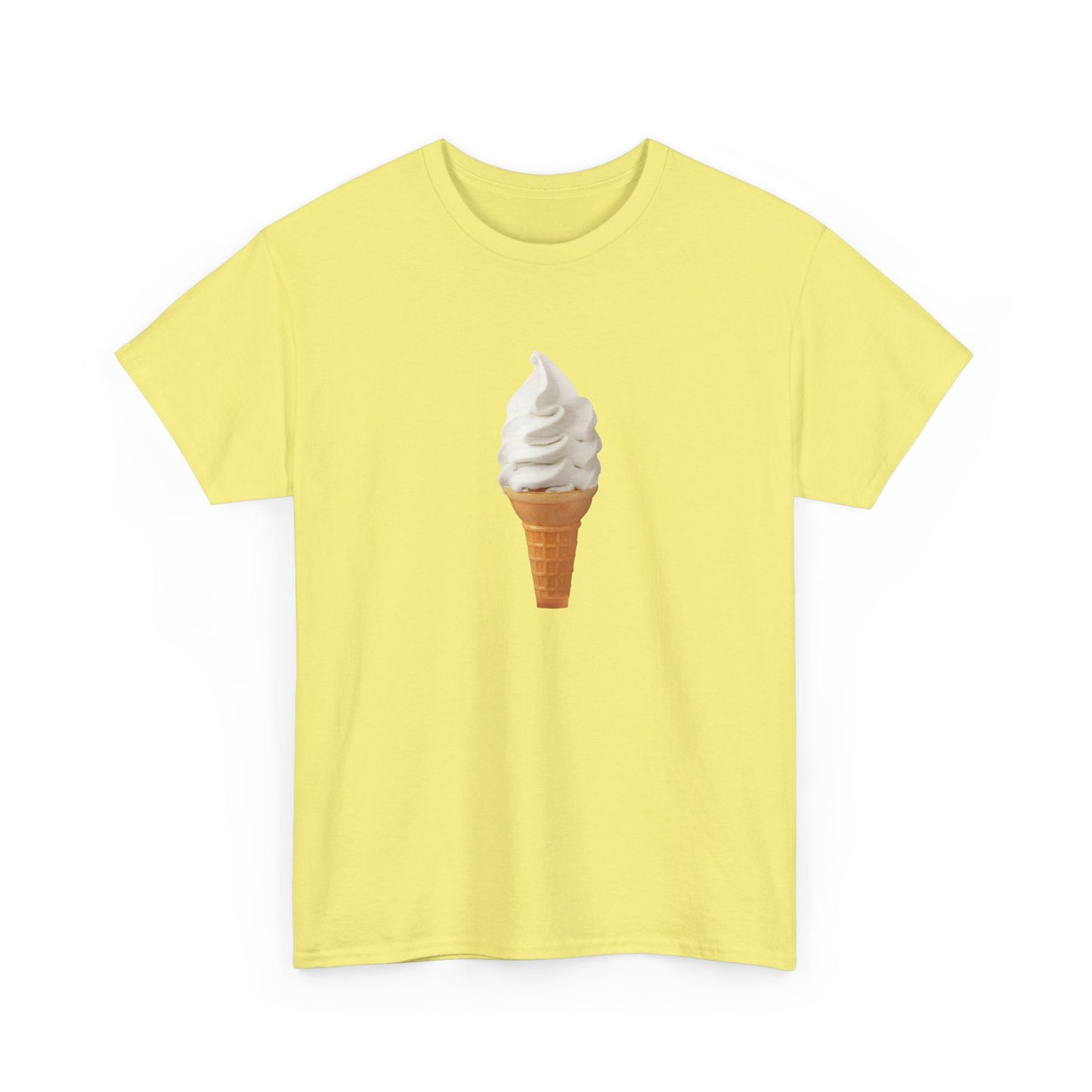 soft vanilla ice cream cone tshirt