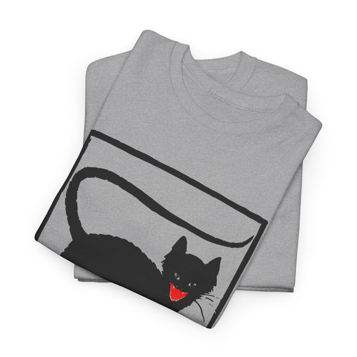 1925 black cat woodcut print by wiktoria gorynska tshirt