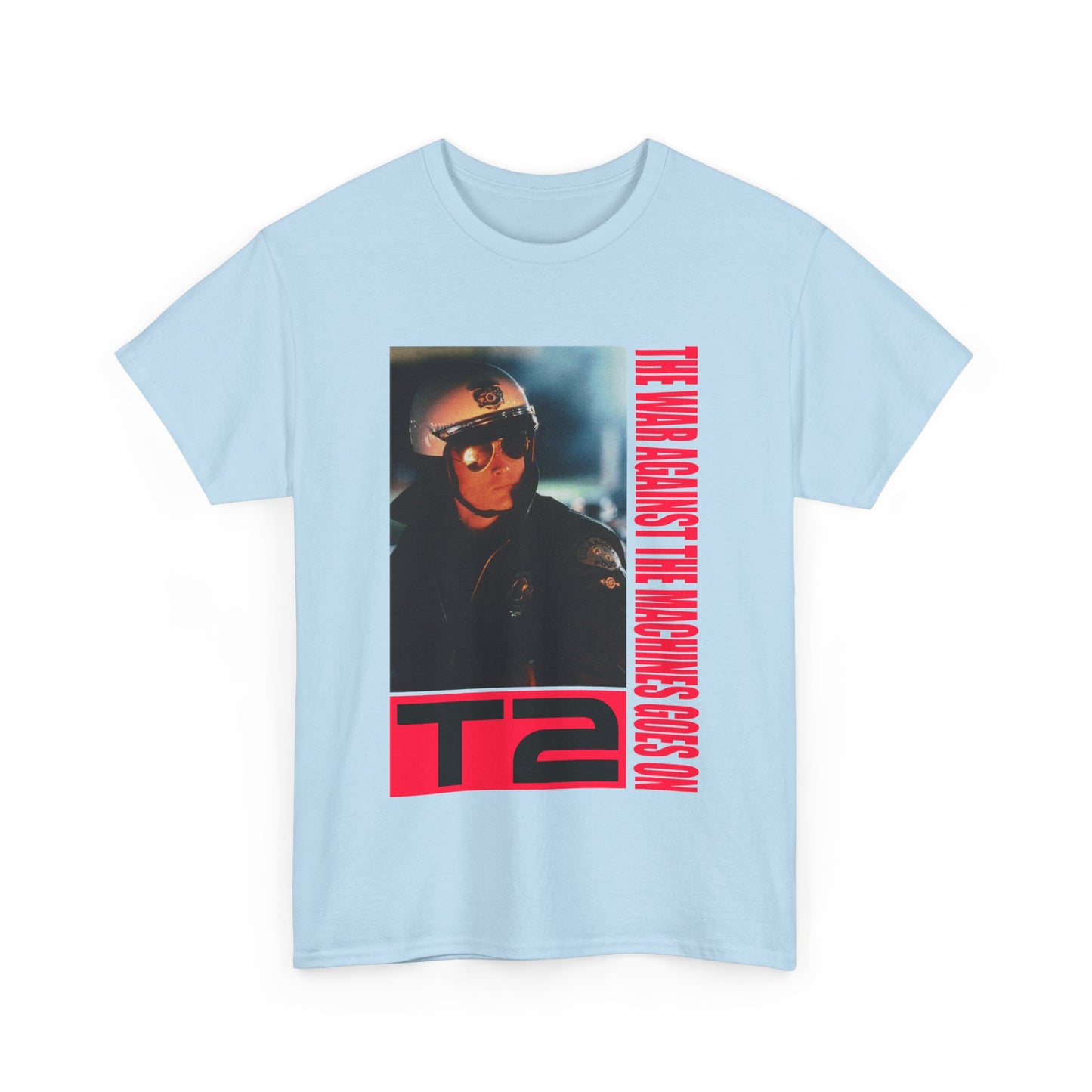 terminator 2 custom fan art version of vintage tshirt