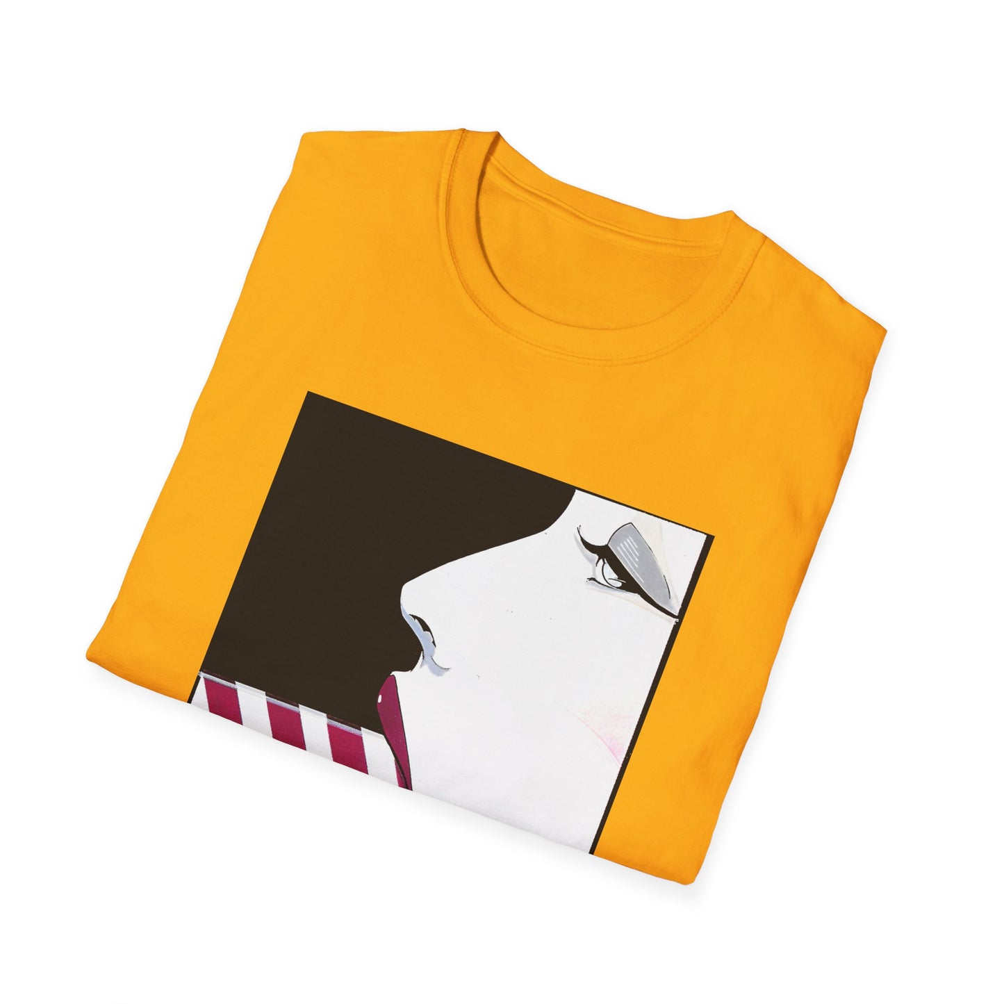 patrick nagel candy cane tshirt