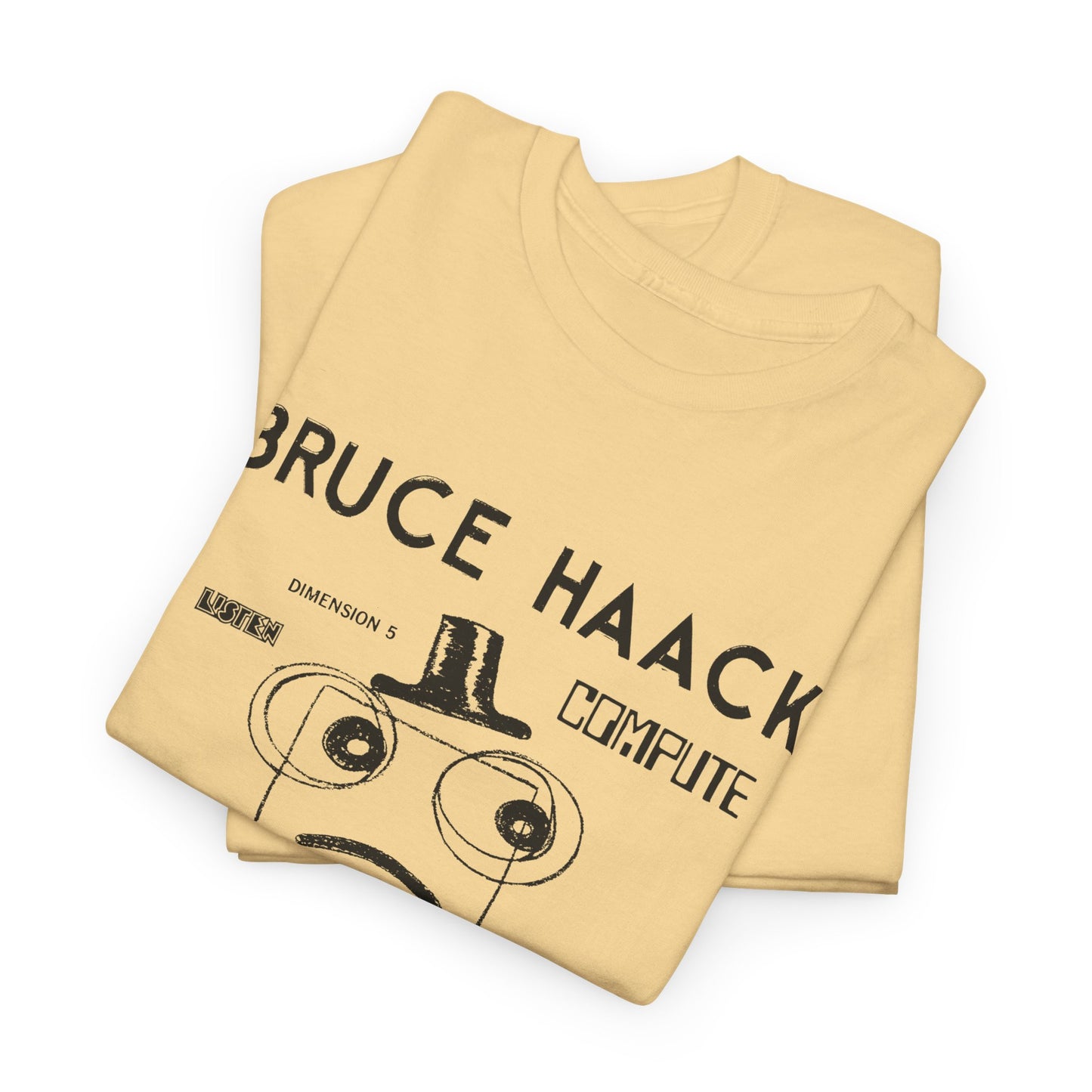 bruce haack fan edit tshirt