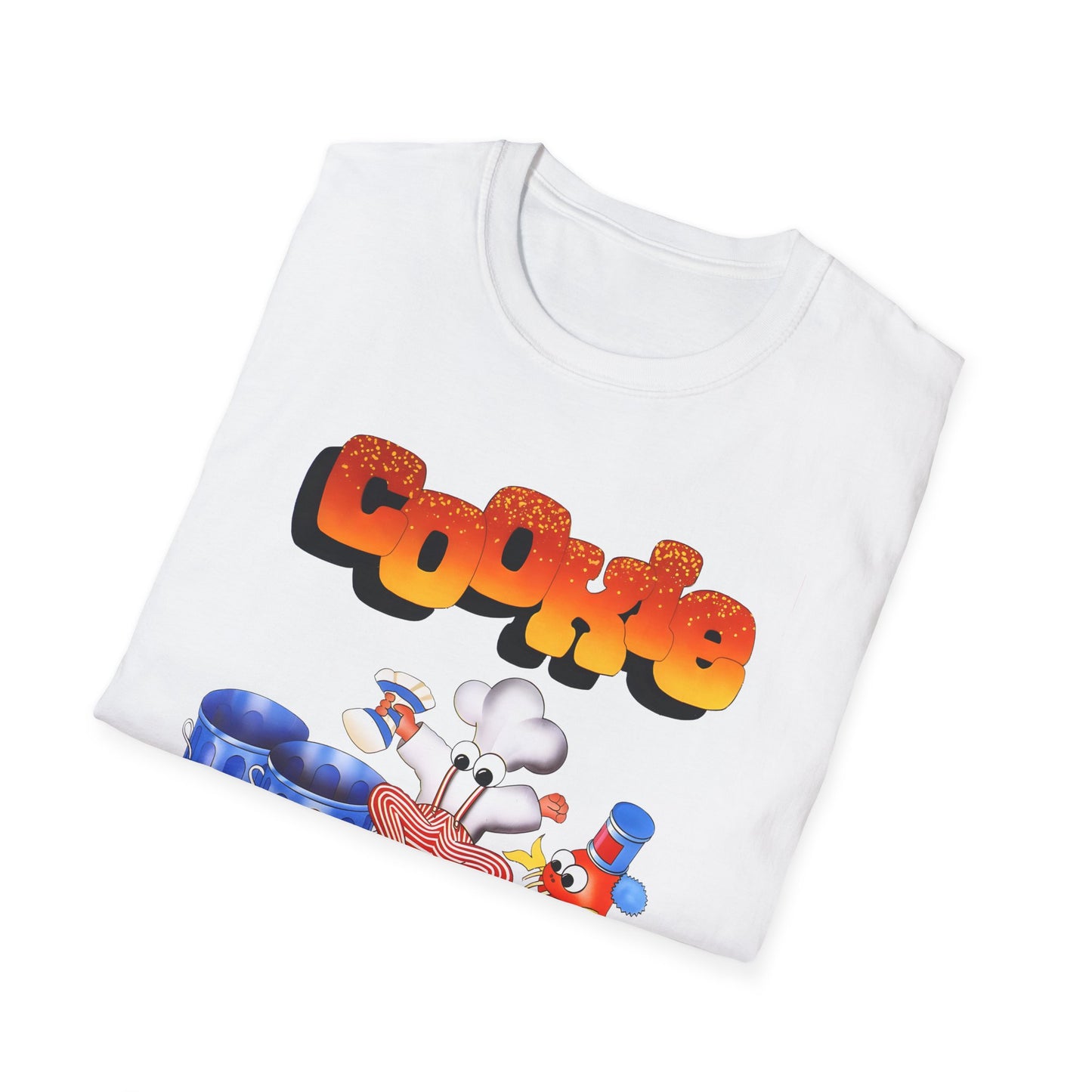 1983 zx spectrum video game cookie tshirt