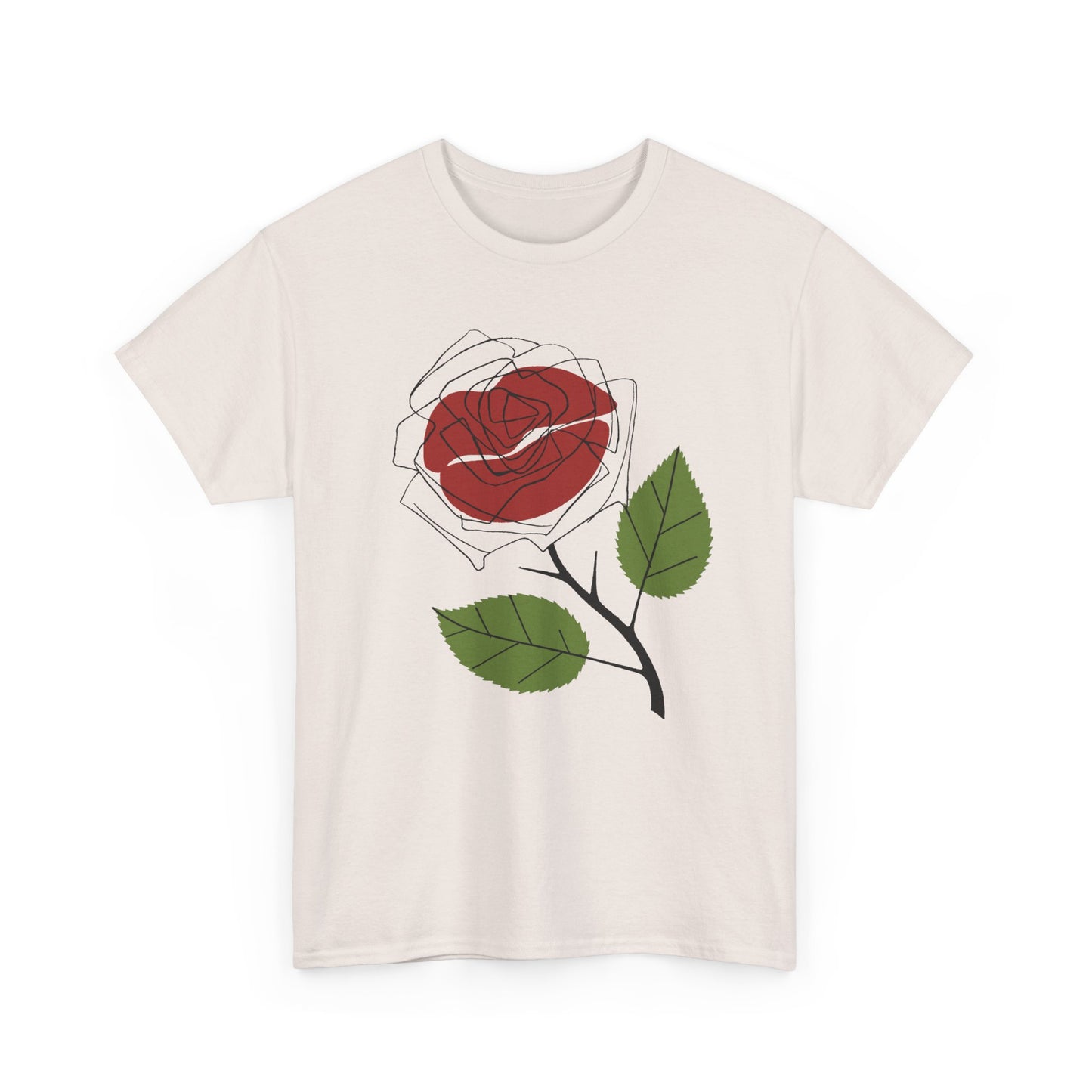 mid century manolo prieto rose lips book cover tshirt