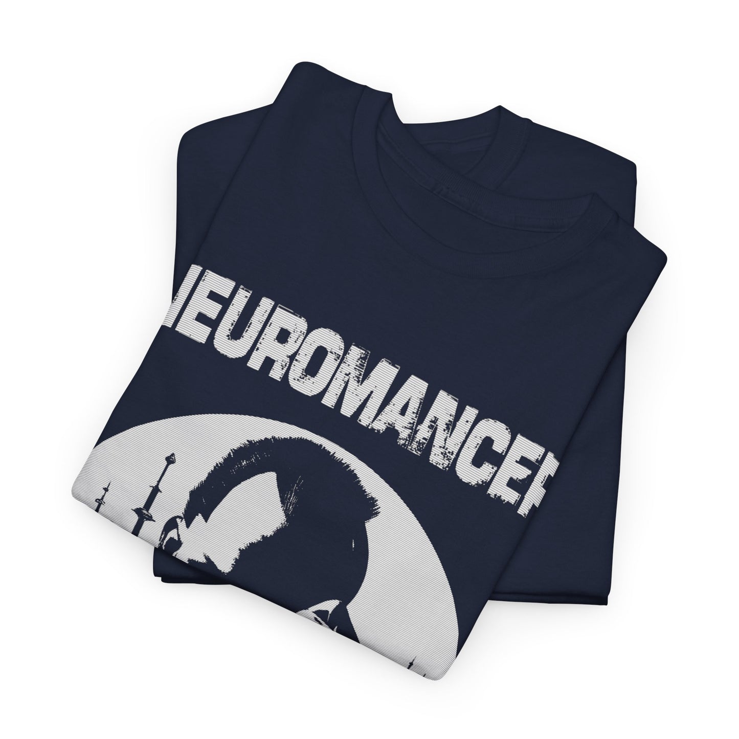 1984 neuromancer william gibson book cover update tshirt