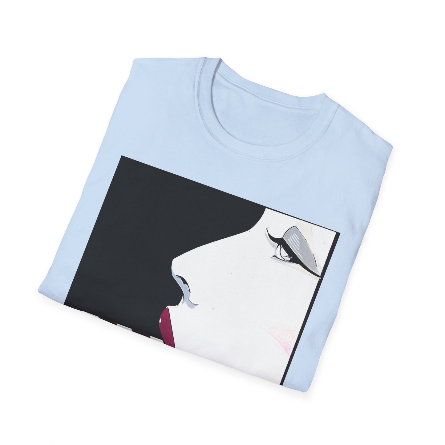 patrick nagel candy cane tshirt