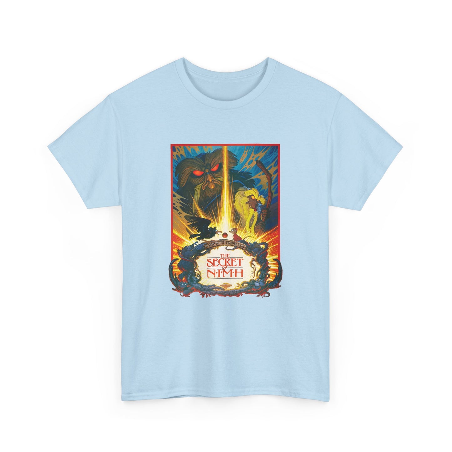 1992 the secret of nimh movie poster tshirt