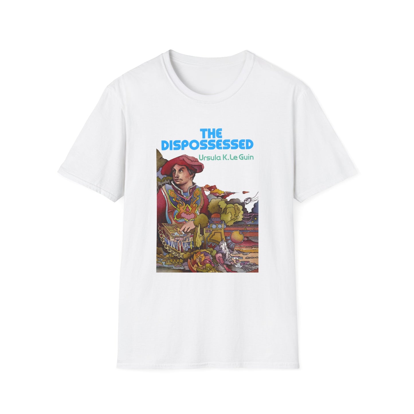 the dispossessed by ursula k le guin book cover tshirt