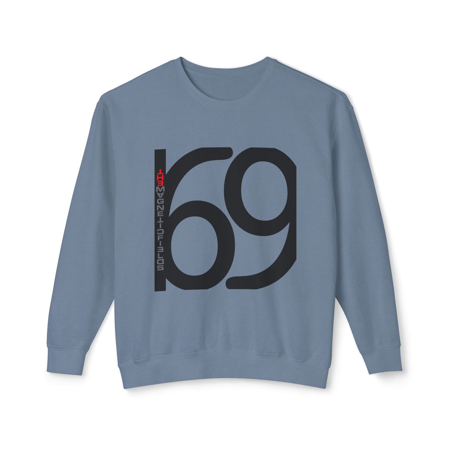 the magnetic fields 1999 69 love songs album 100% cotton sweatshirt