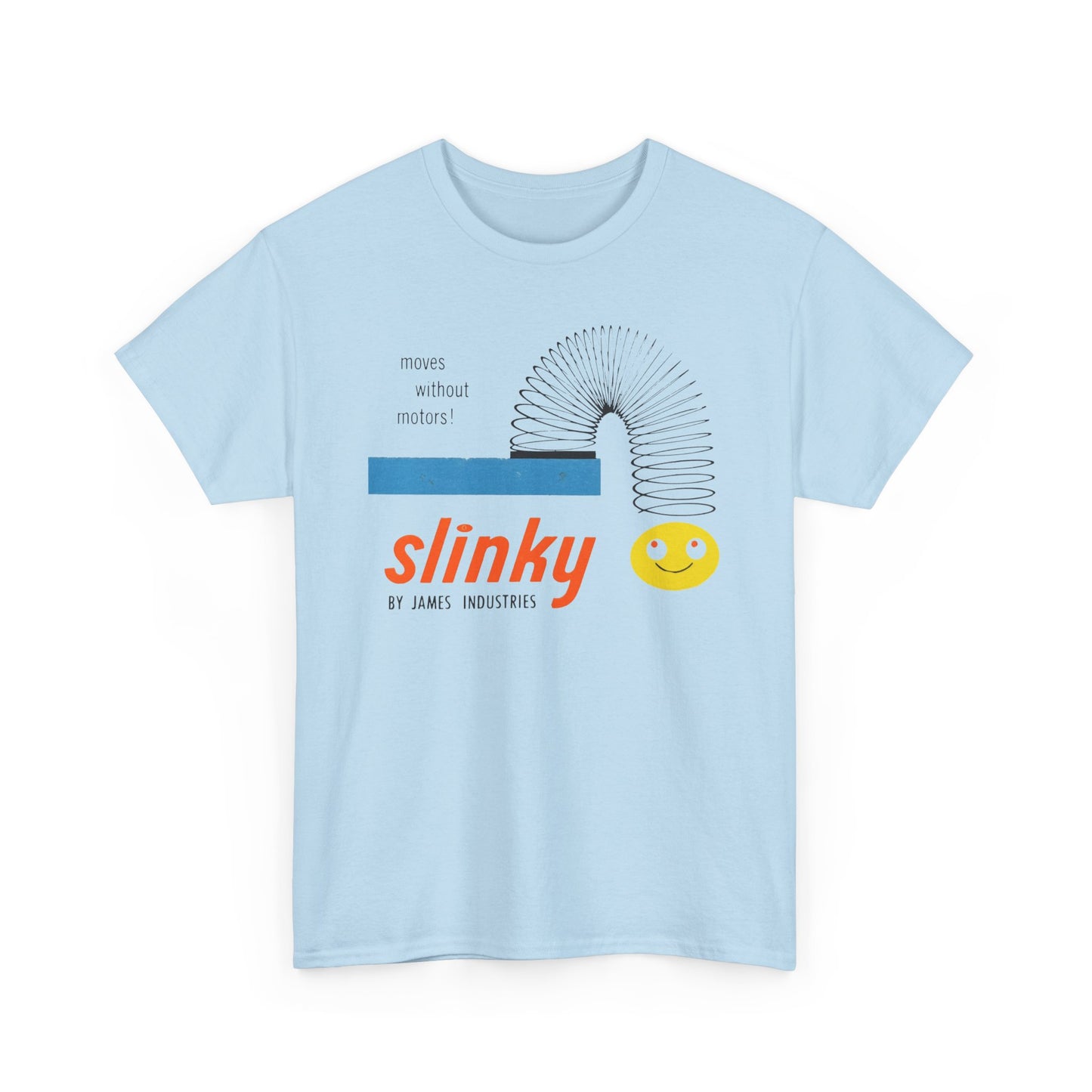 slinky 1960s vintage packaging tshirt