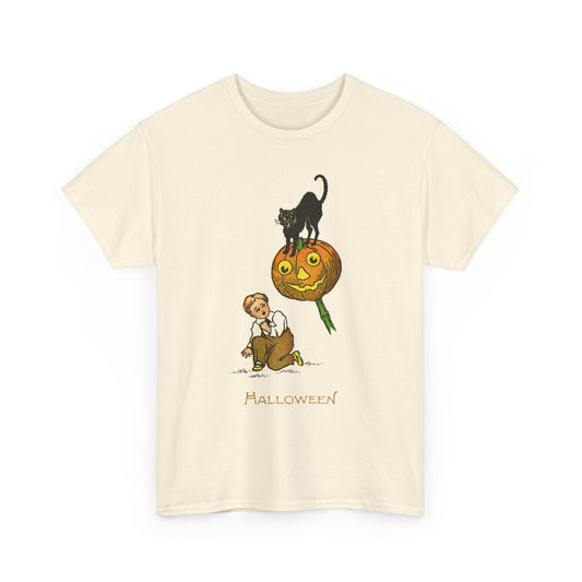 vintage halloween postcard reproduction tshirt