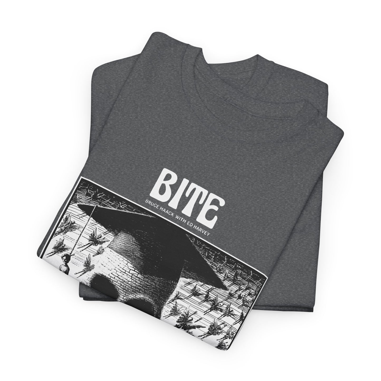 1981 bruce haack with ed harvey experimental electronic album bite tshirt
