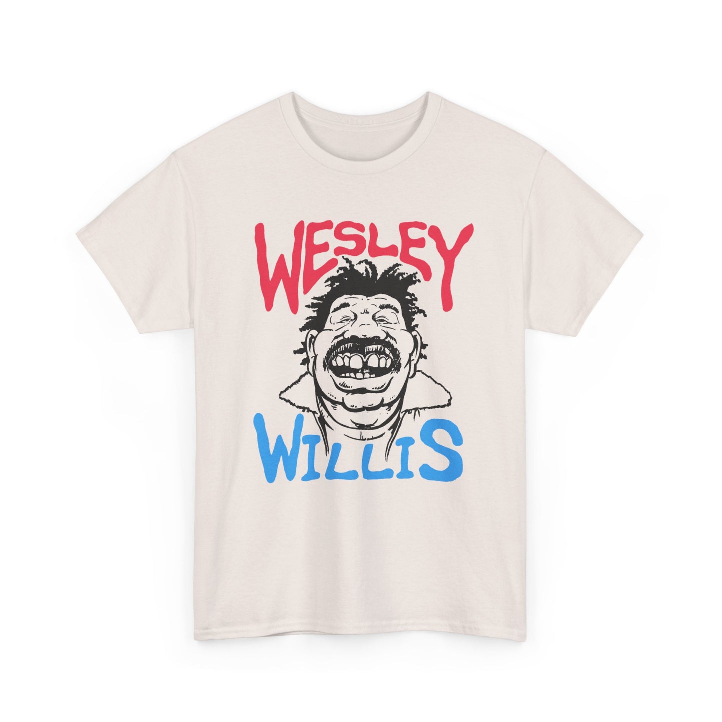 1996 wesley willis show poster custom reproduction tshirt
