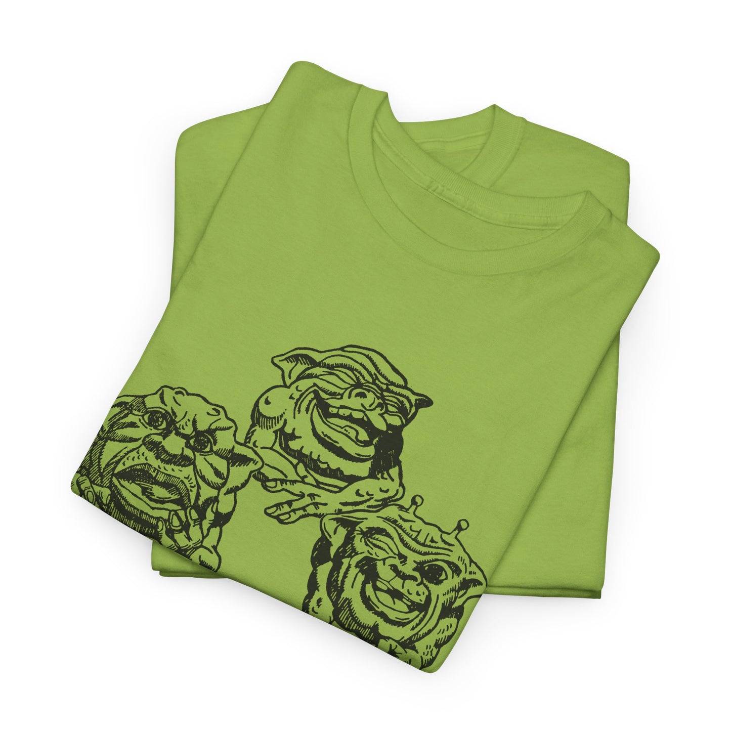 boglins vintage advertisement fan edit design featuring boint, doink, and squit tshirt