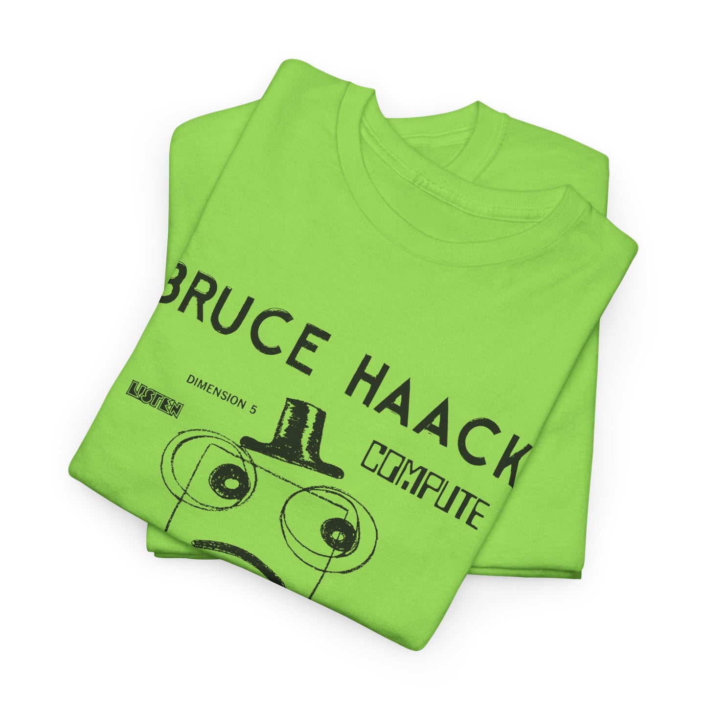 bruce haack fan edit tshirt
