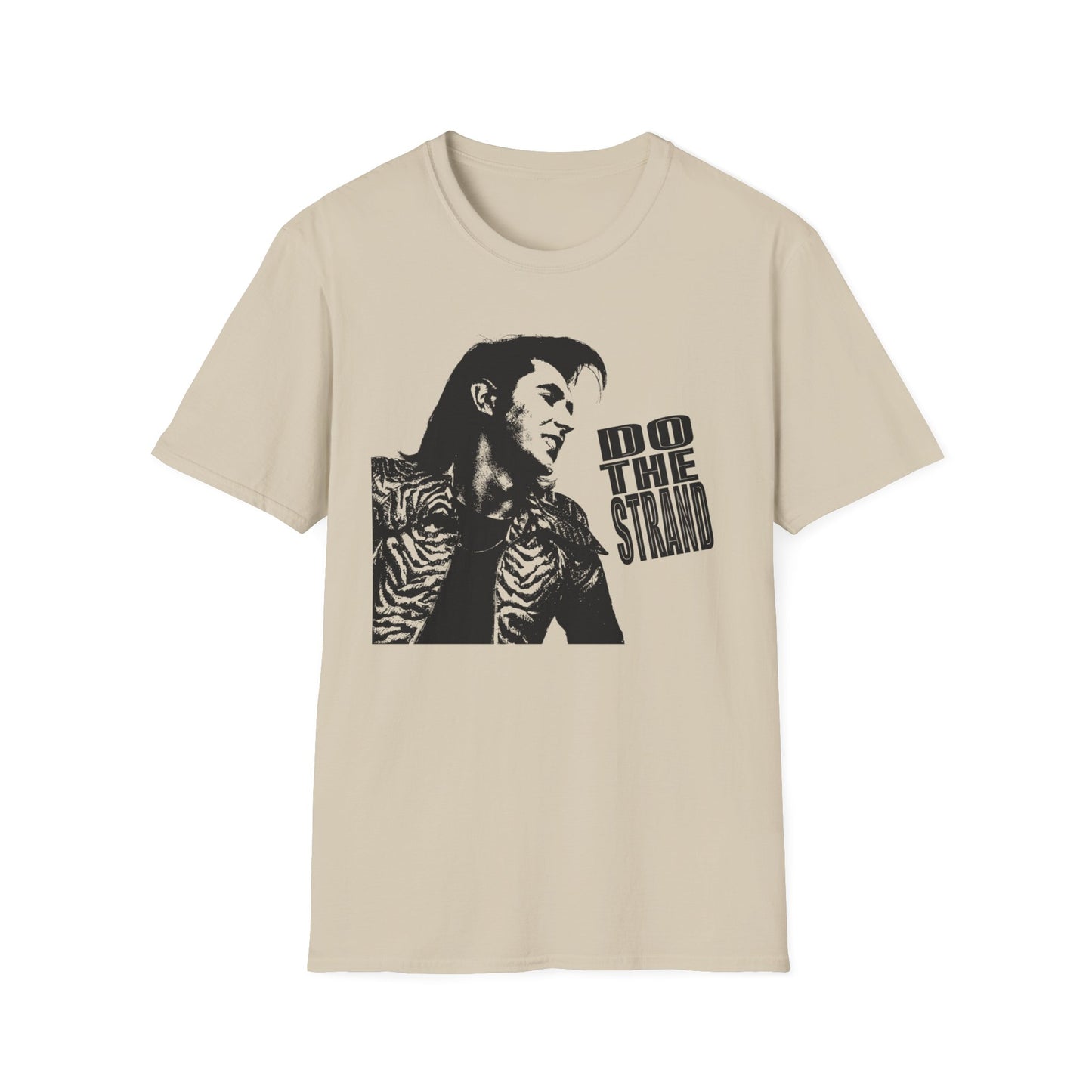 roxy music's bryan ferry fan art tshirt. do the strand. a fabulous creation. unisex softstyle