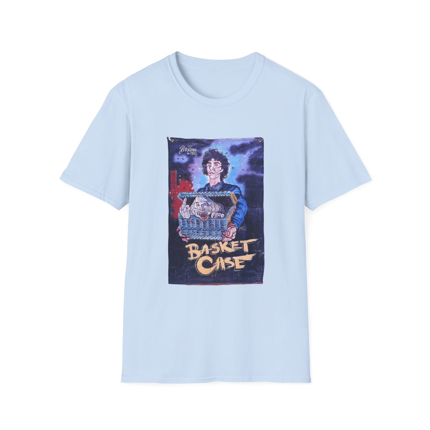 ghanaian basket case 1982 by frank henenlotter movie poster tshirt