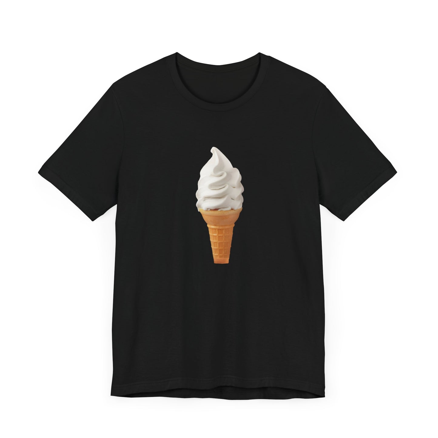 soft vanilla ice cream cone tshirt