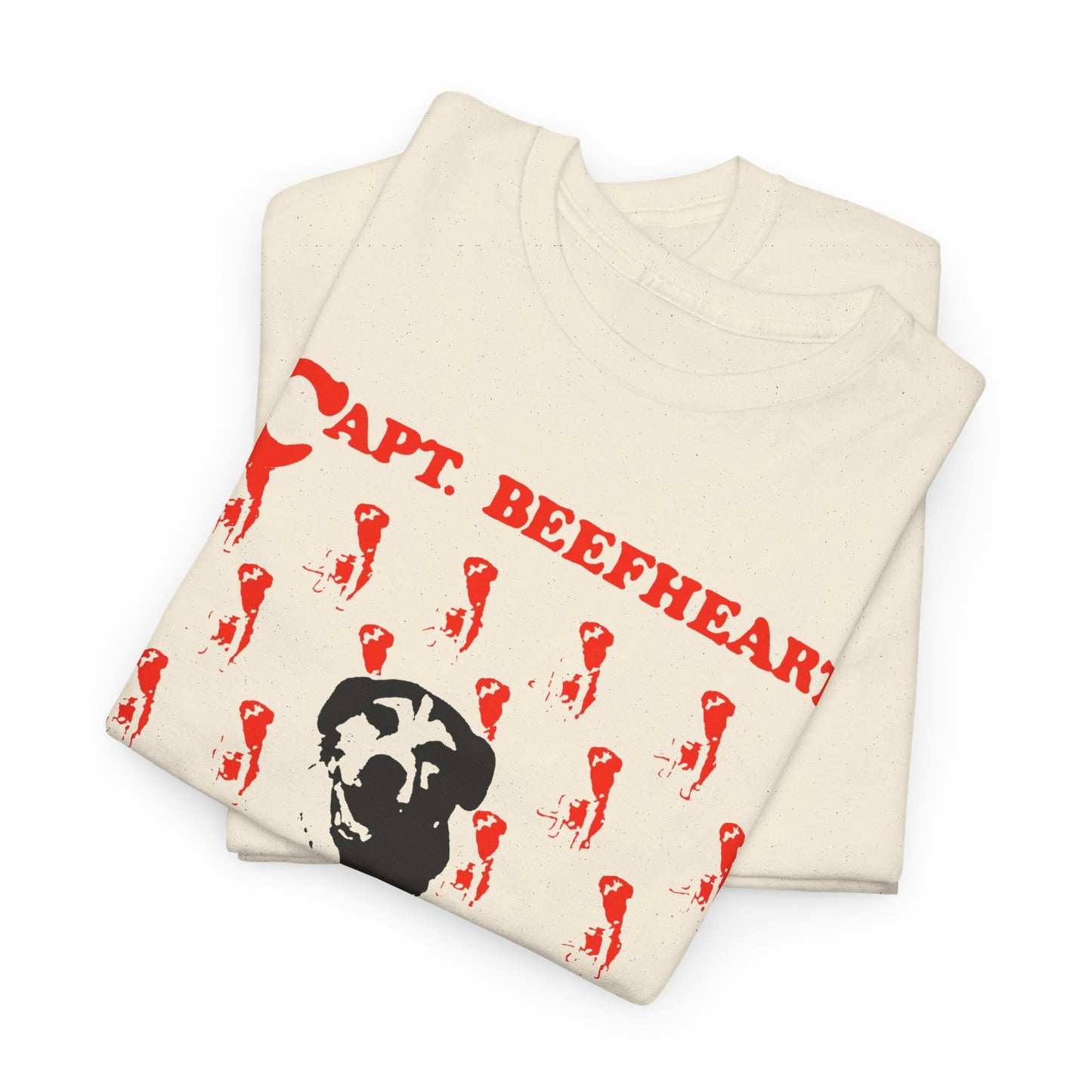 captain beefheart vintage show poster custom fan art edit tshirt