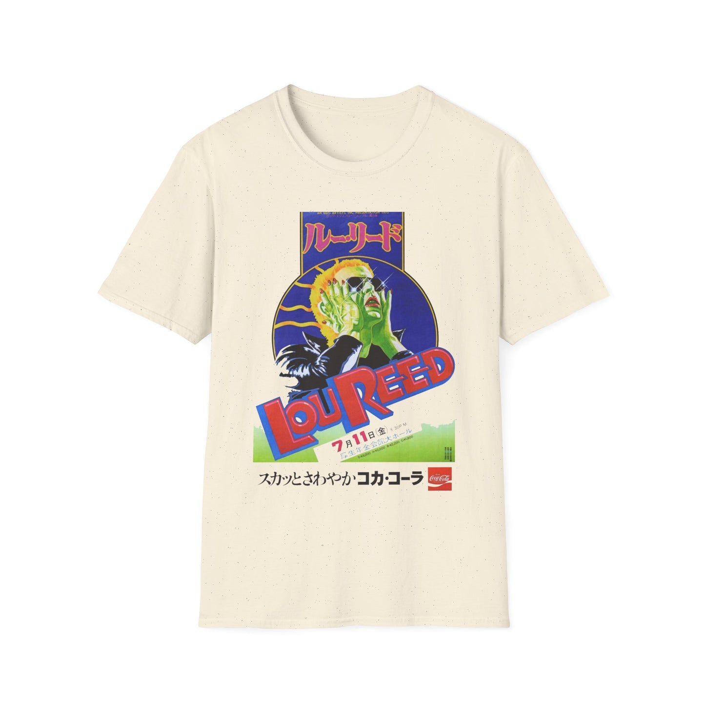 lou reed japanese show poster tshirt