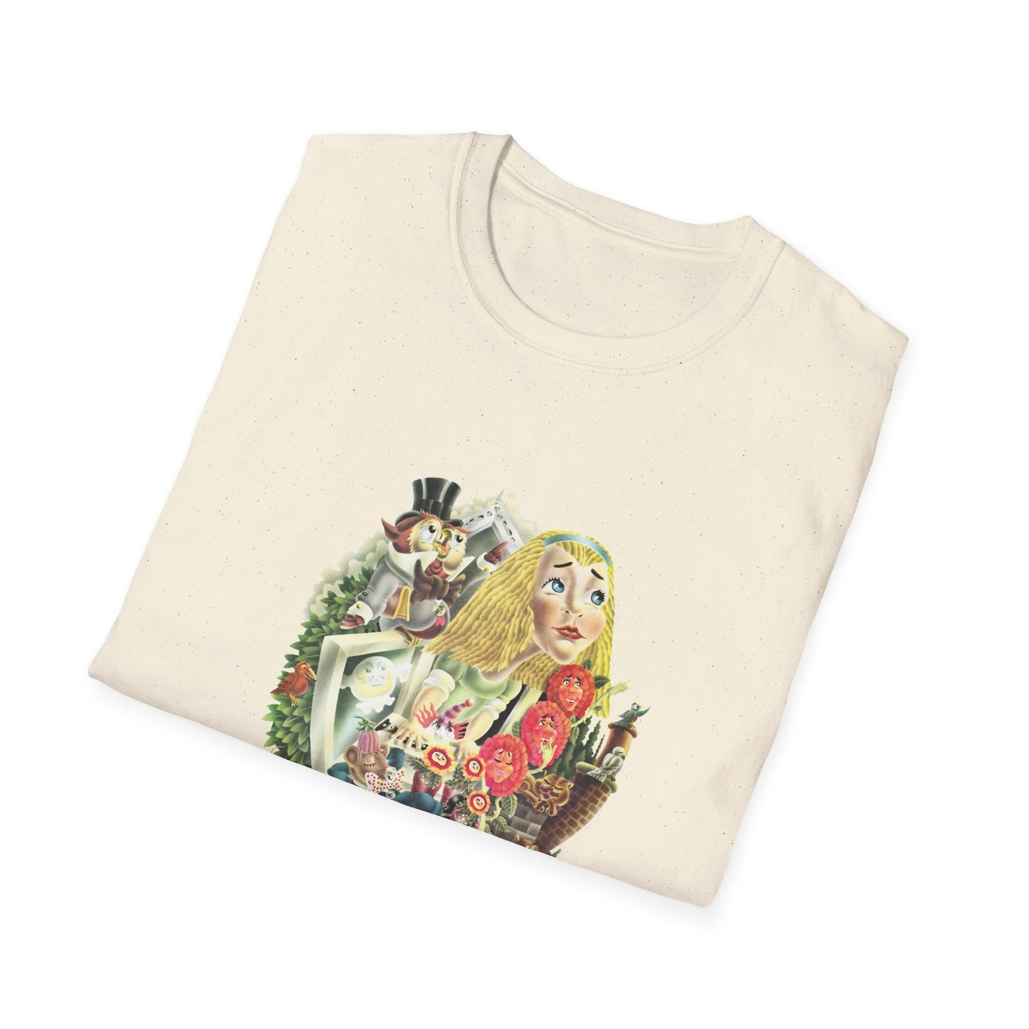 1970 illustration ann in the moon by alan aldridge tshirt