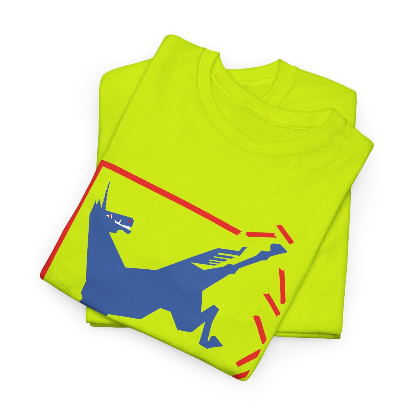 1924 german cartoon unicorn breaking free reproduction tshirt