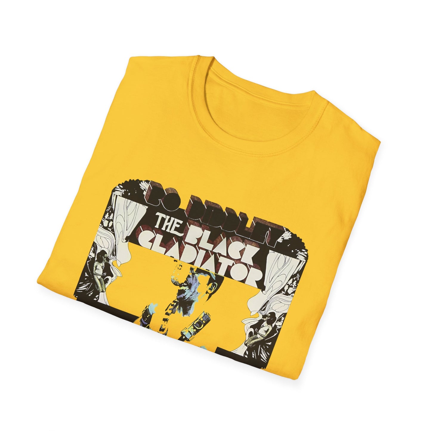 bo diddley the black gladiator 1970 album tshirt