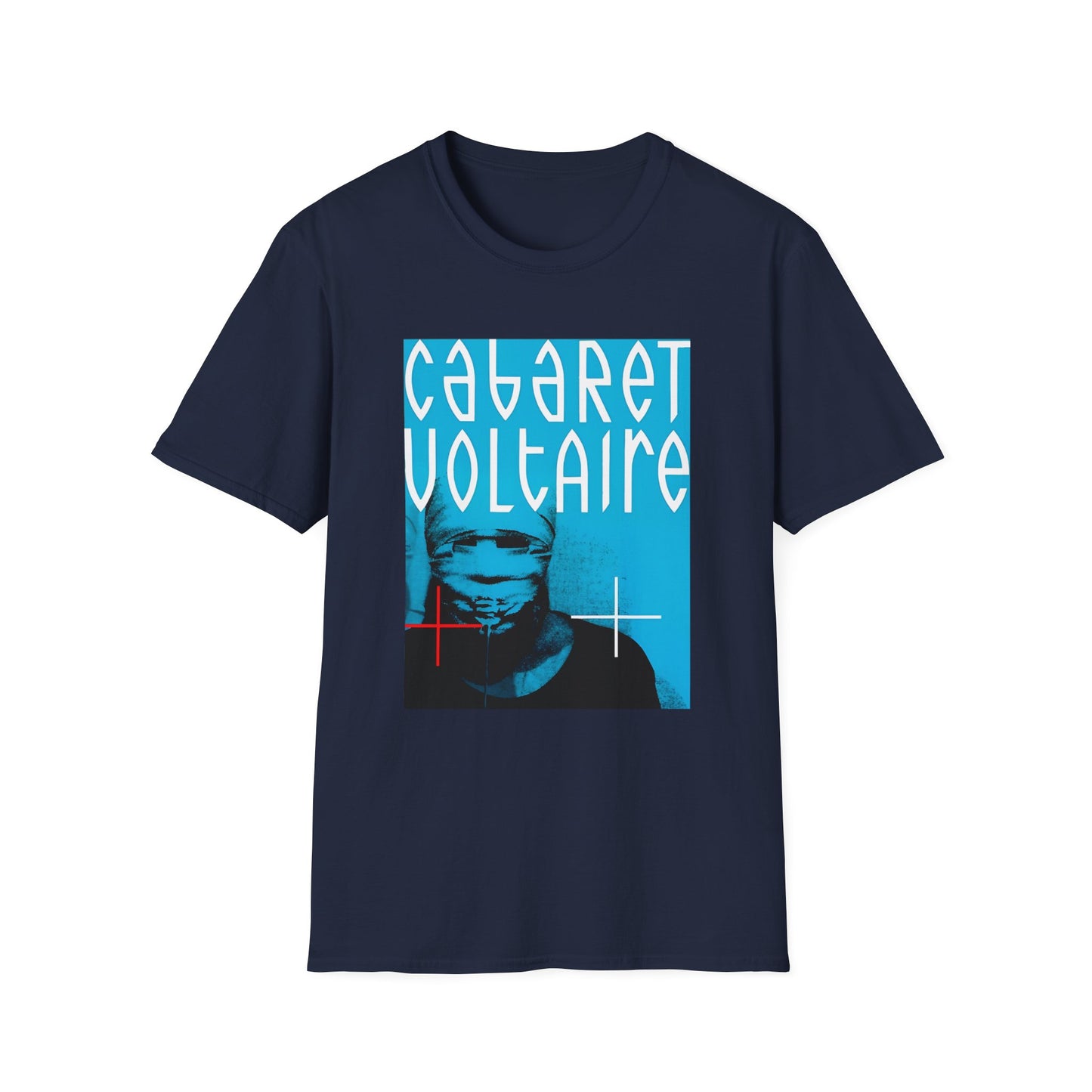 cabaret voltaire 1984 album micro phonies blue tshirt