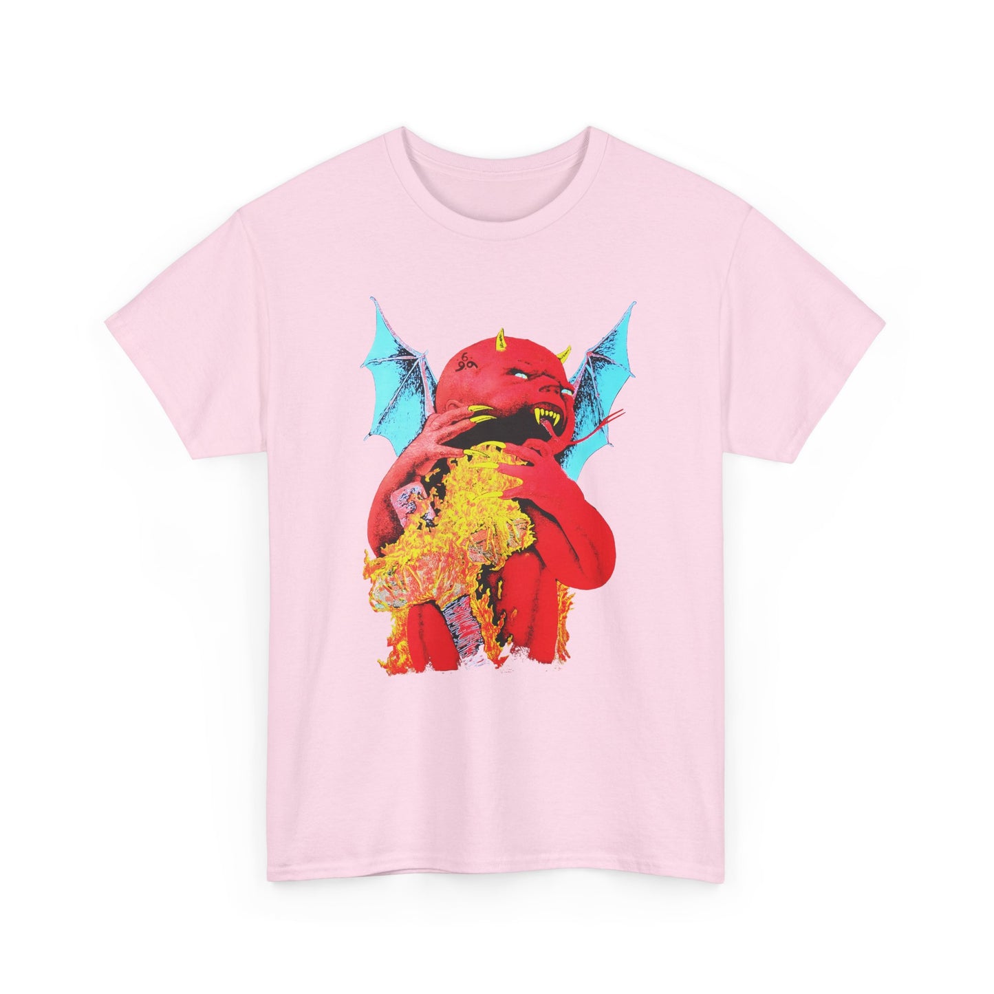 original demon child used for born again album cover reproduction tshirt