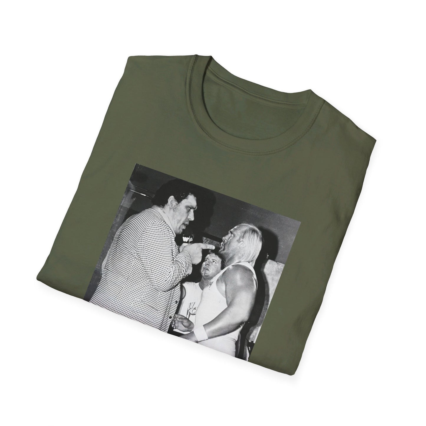 wrestlemania iii hulk v. andre the giant photo tshirt