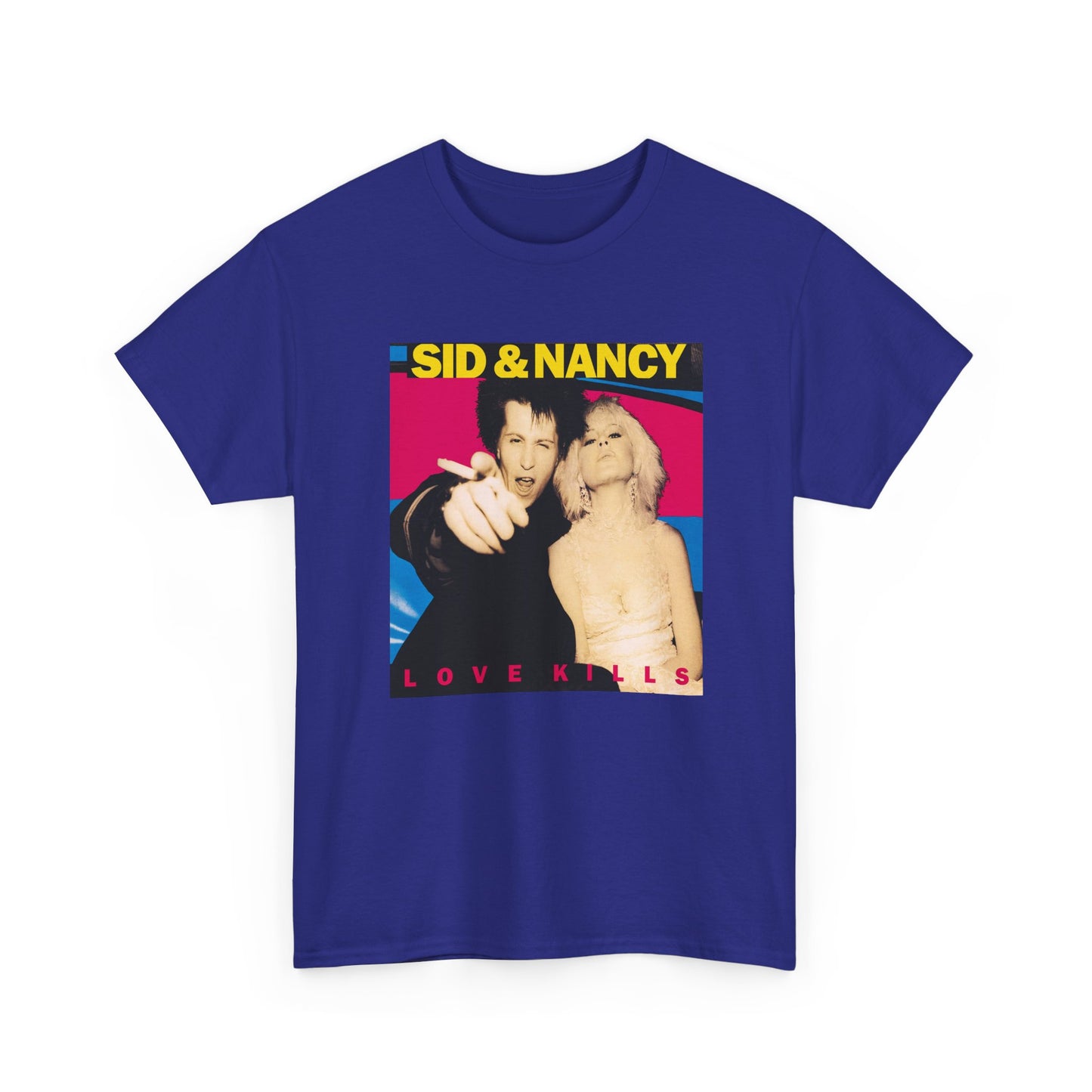 sid and nancy 1986 movie tshirt