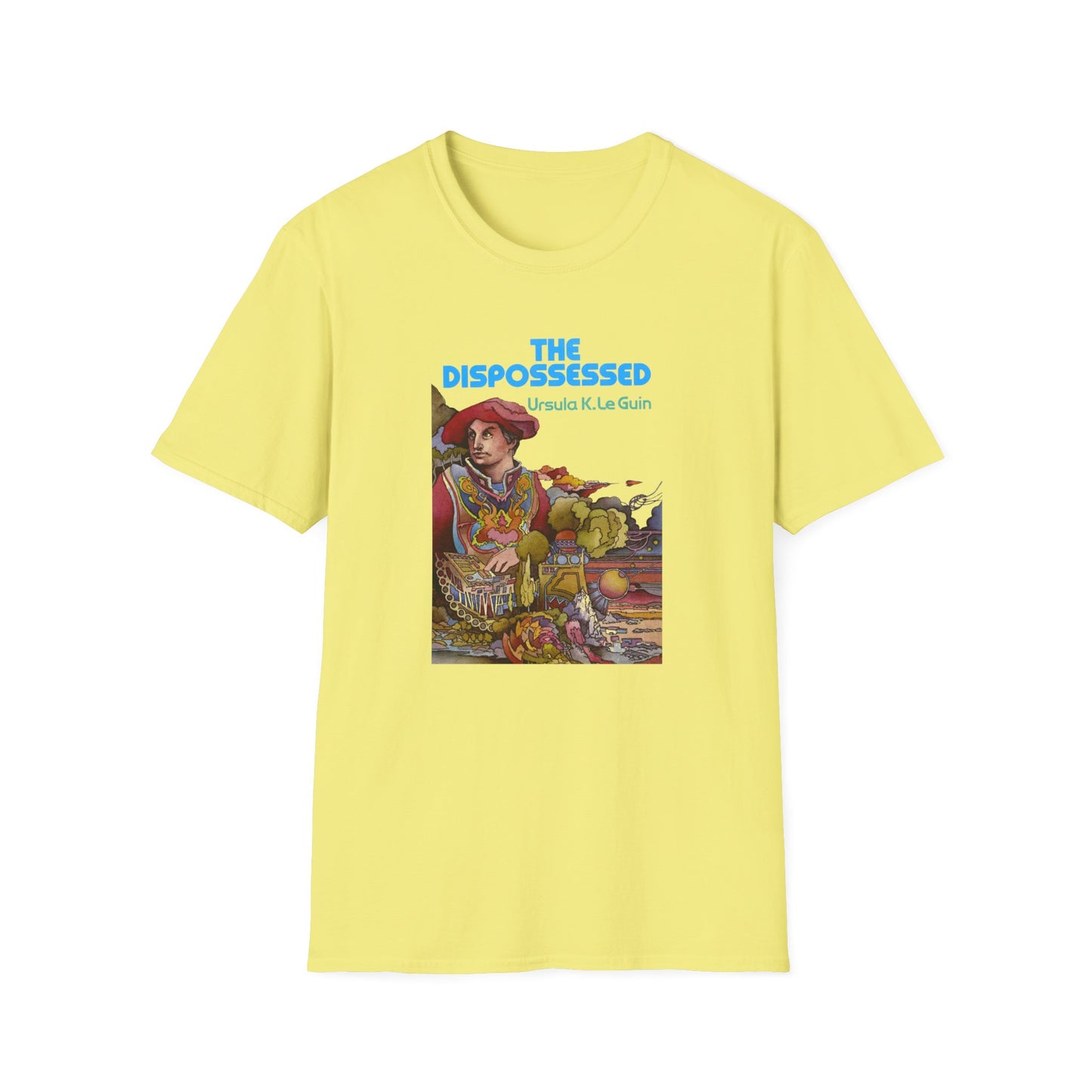 the dispossessed by ursula k le guin book cover tshirt