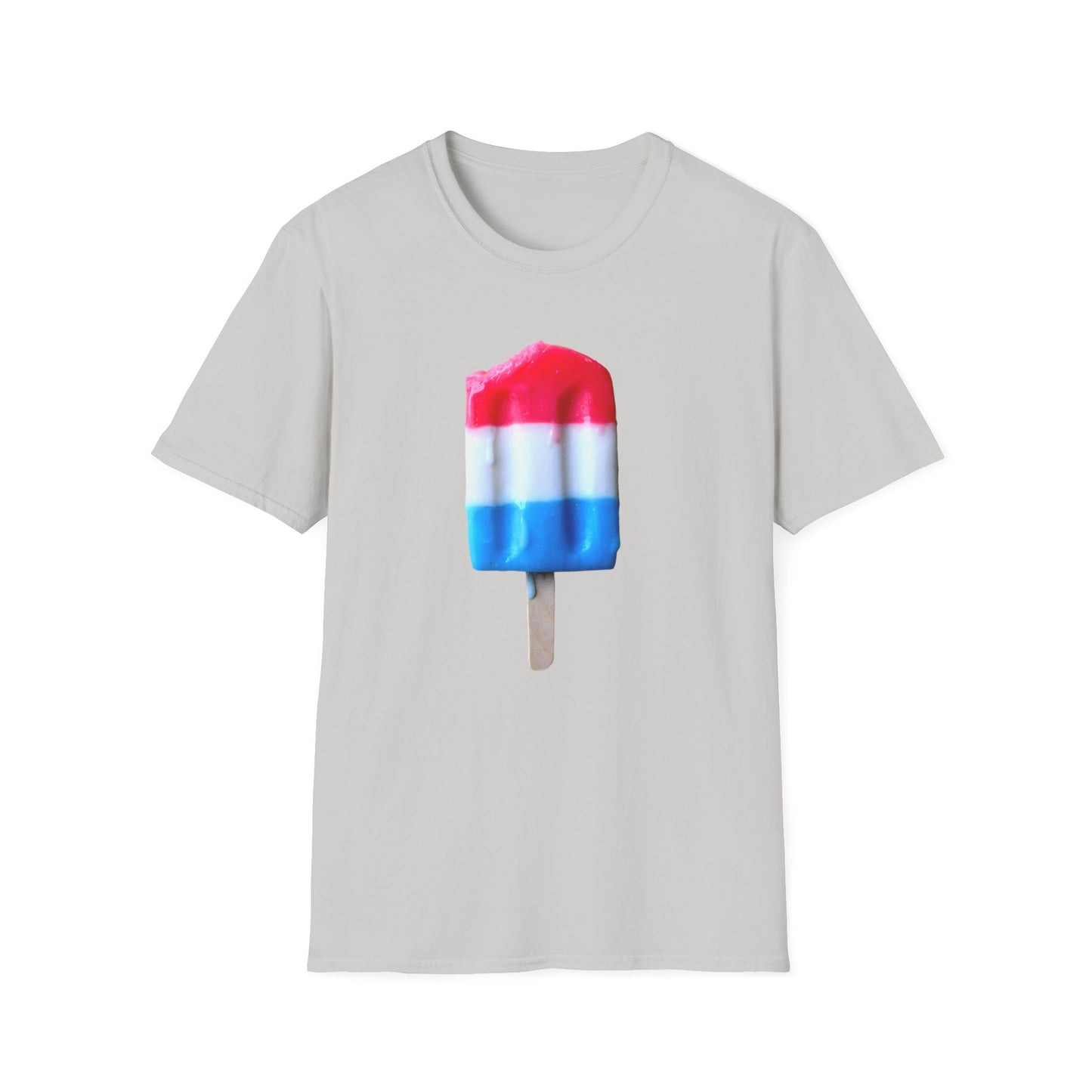 classic red white blue popsicle tshirt