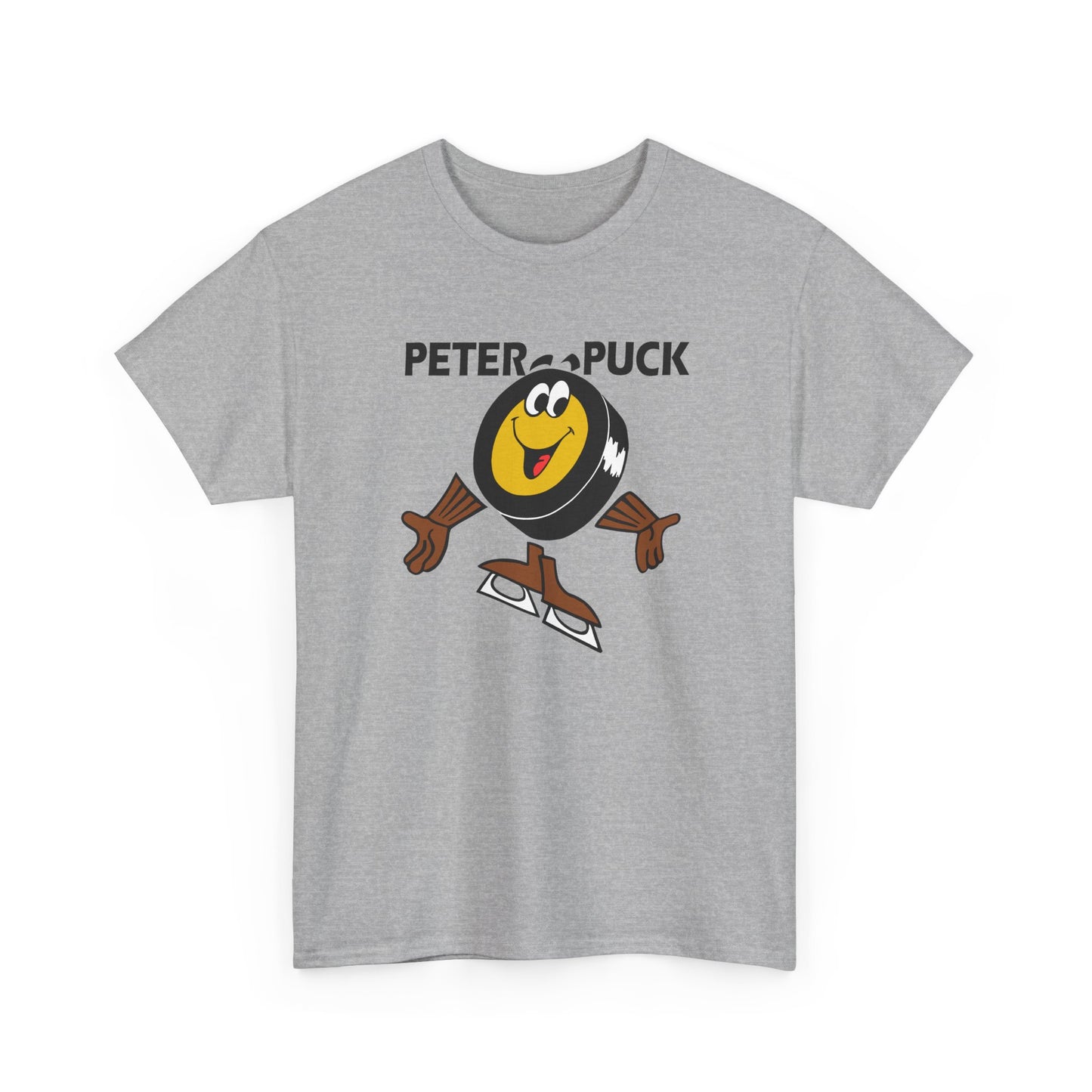 1970s tv hockey mascot peter puck tshirt