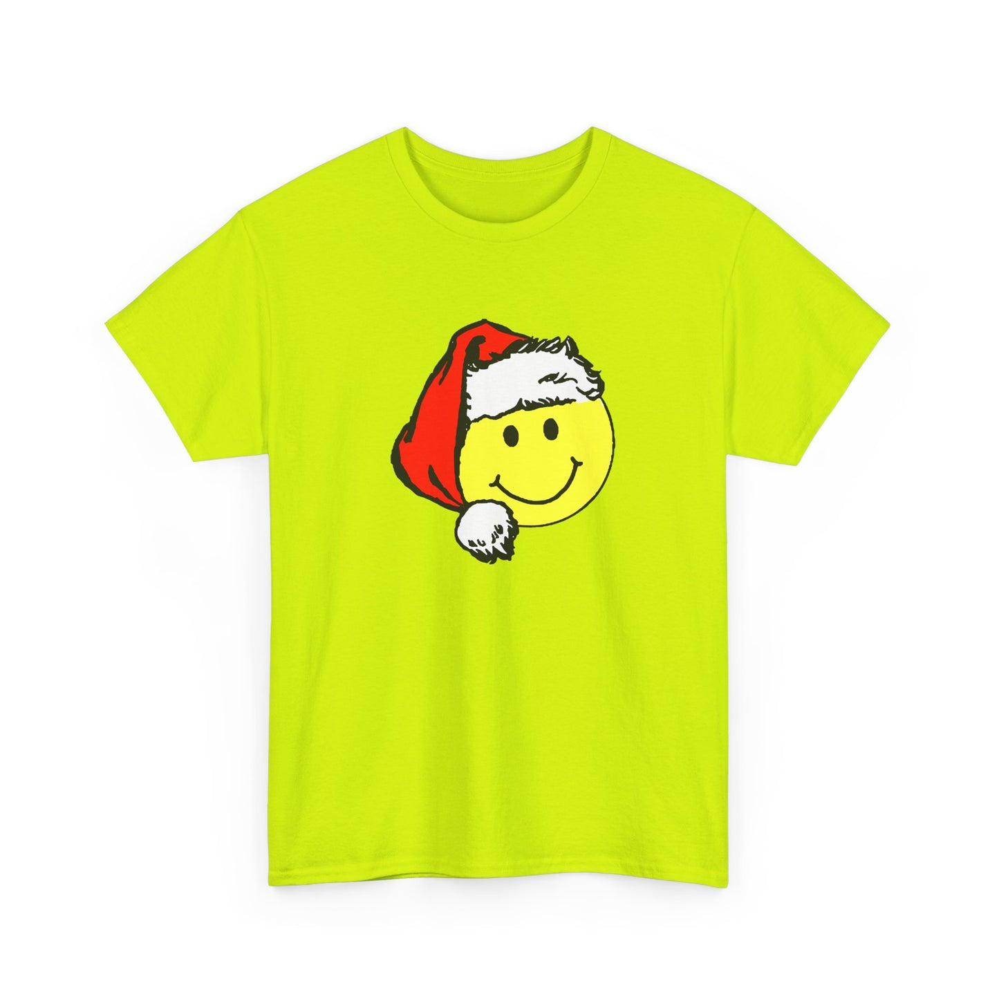 happy face santa 1980s reproduction tshirt