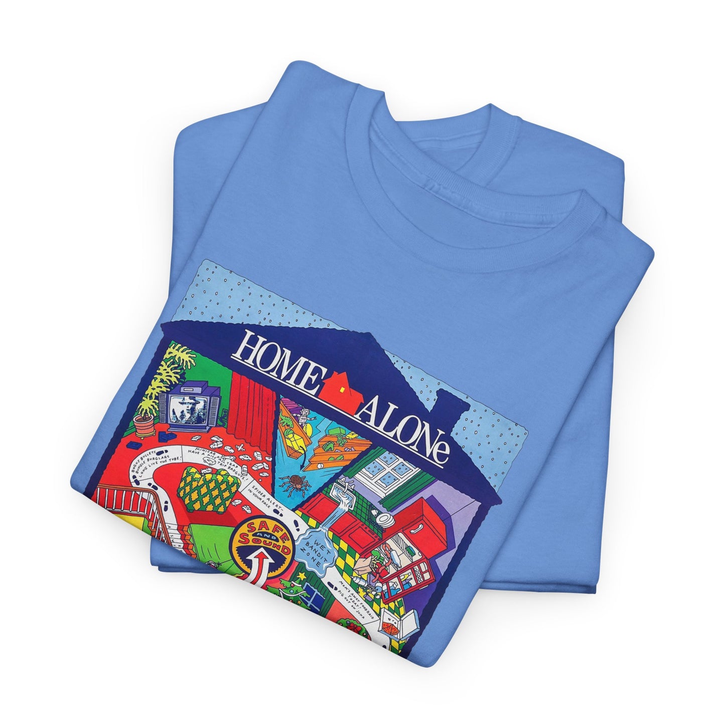 1990 home alone battle plan poster tshirt