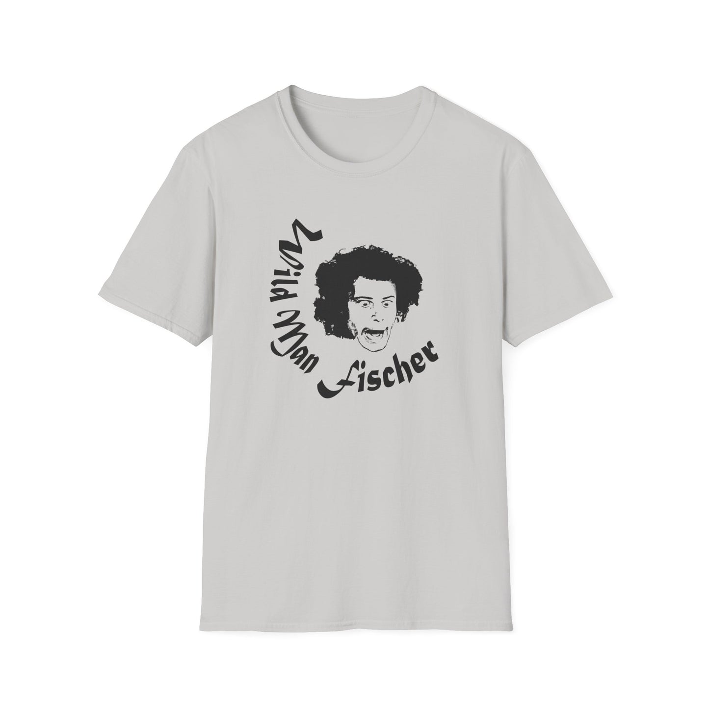 wild man fischer black stencil tshirt