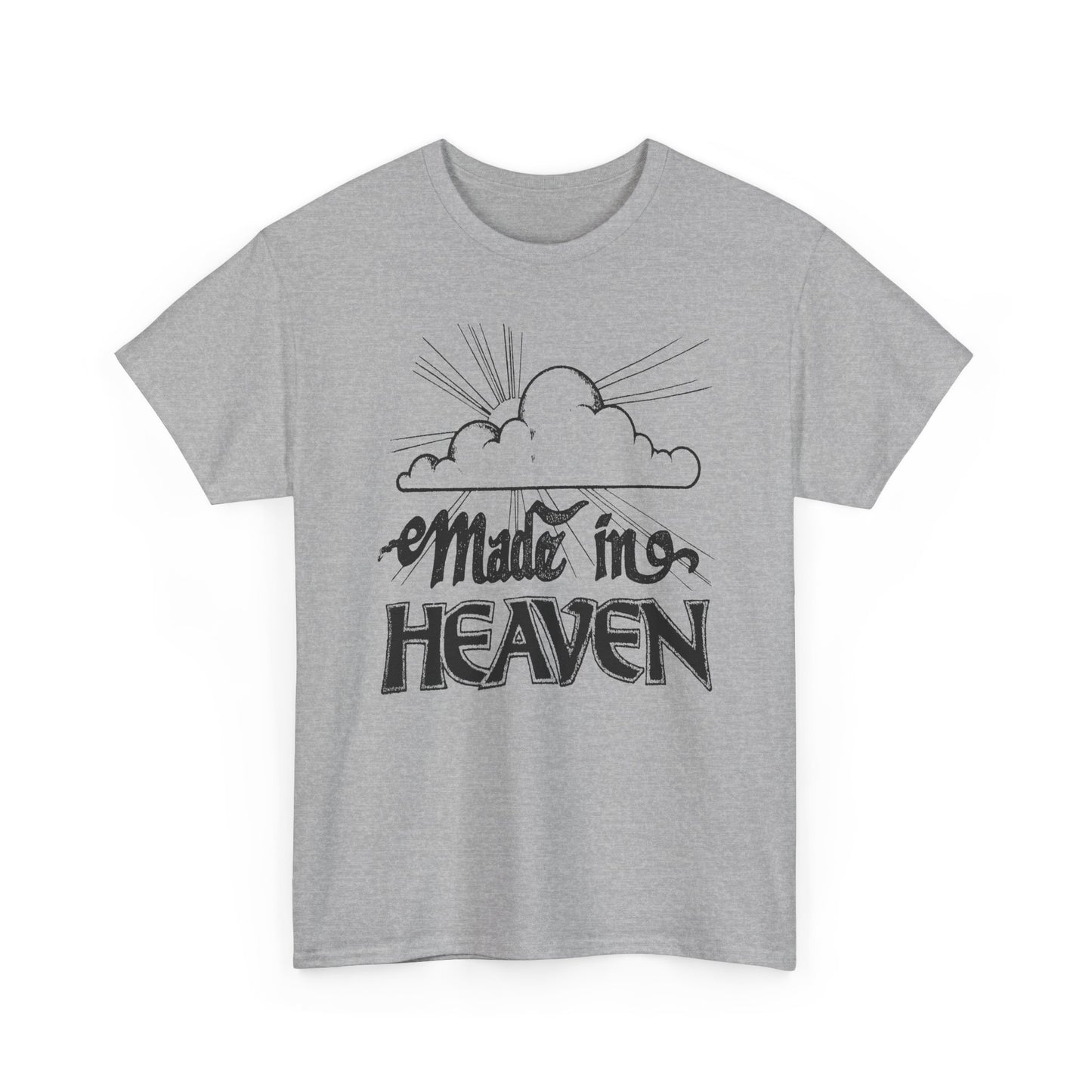 vintage graphic made in heaven reproduction tshirt