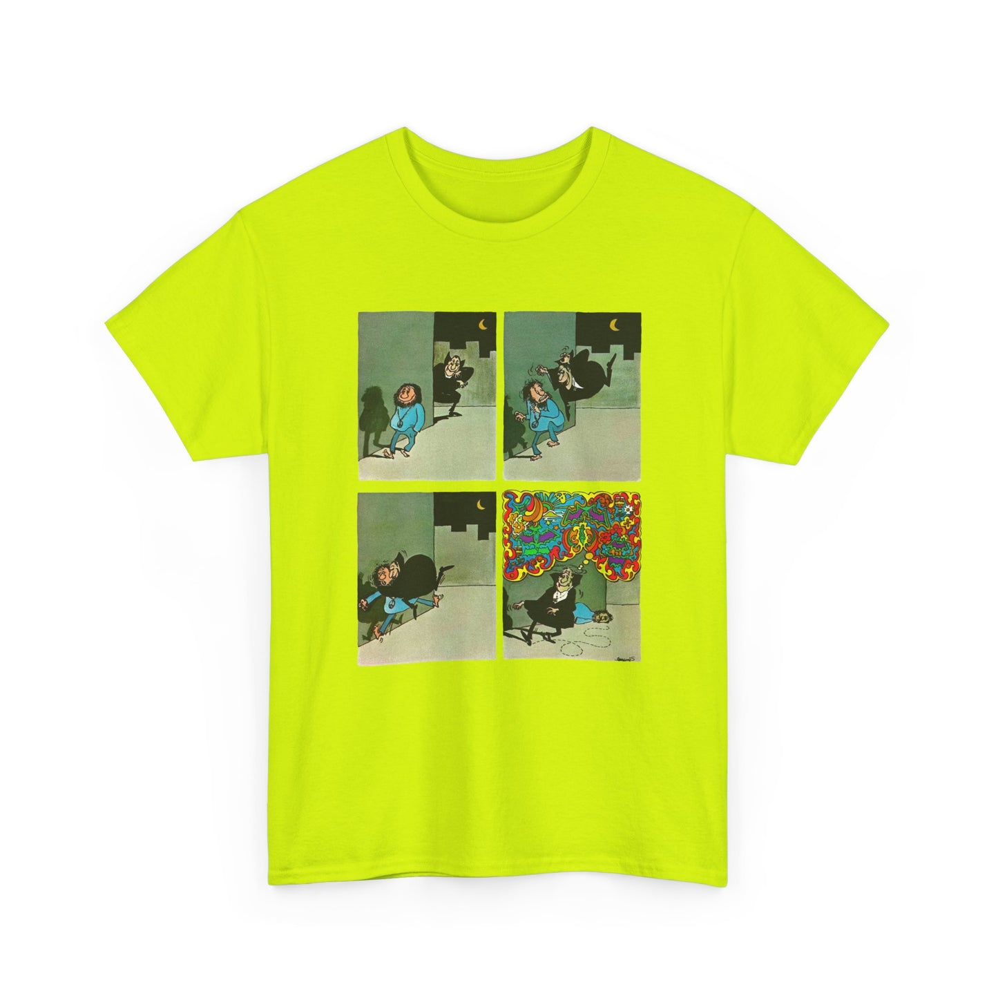 1970 comic the vampire by sergio aragones reproduction tshirt