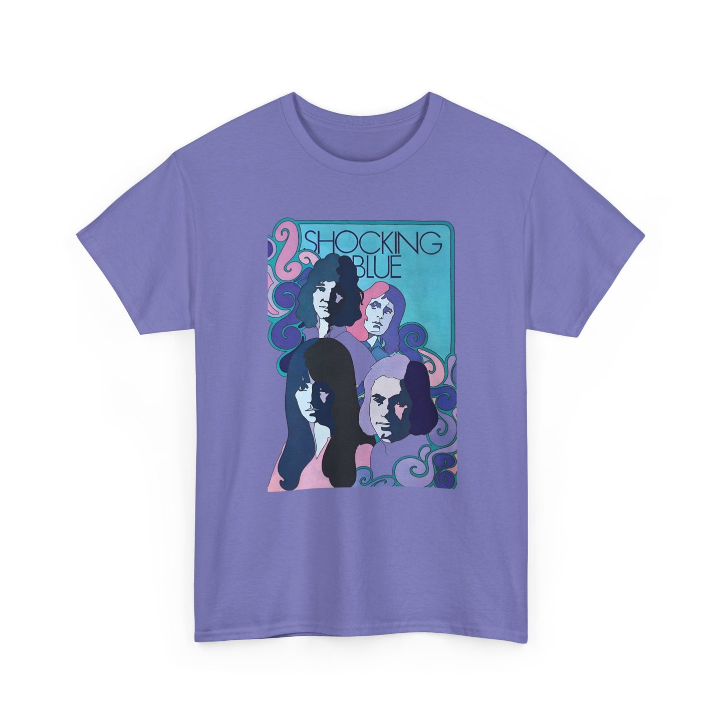 1960s dutch band shocking blue poster tshirt