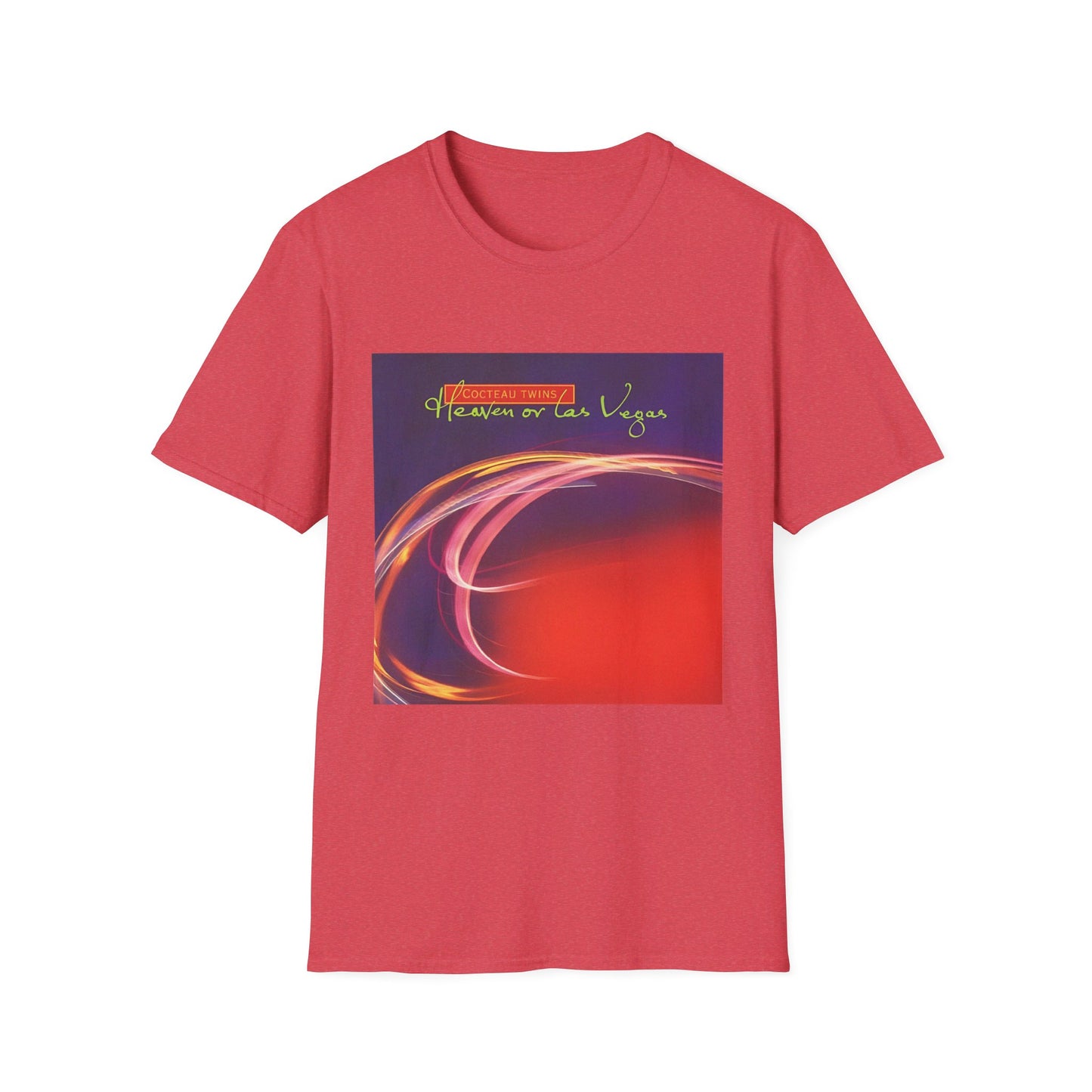 cocteau twins 1990 heaven or las vegas album tshirt