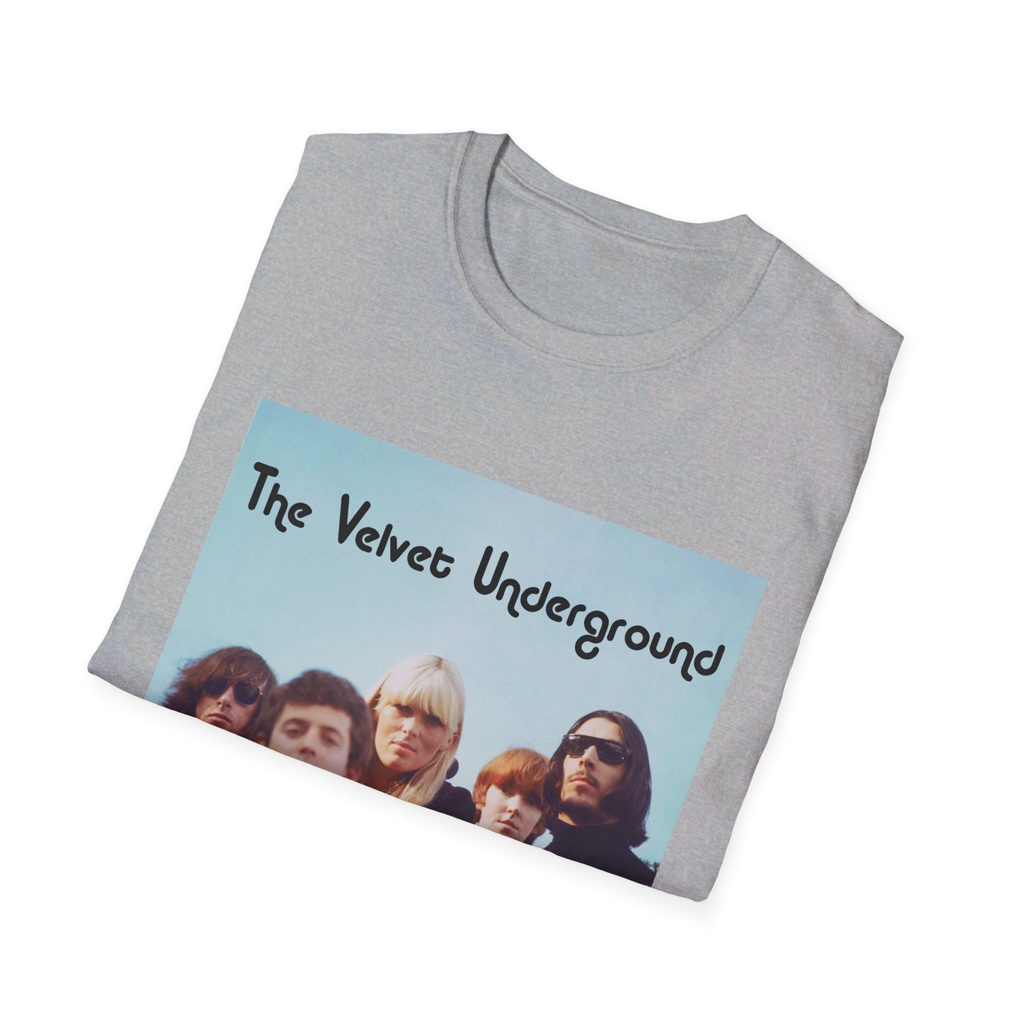 the velvet underground band photo in colour tshirt