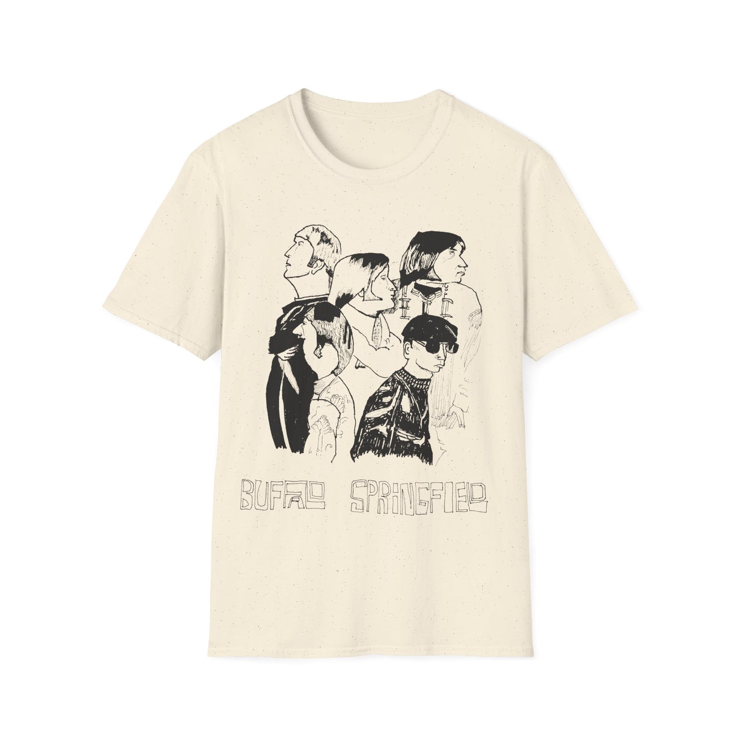buffalo springfield original fan art drawing tshirt