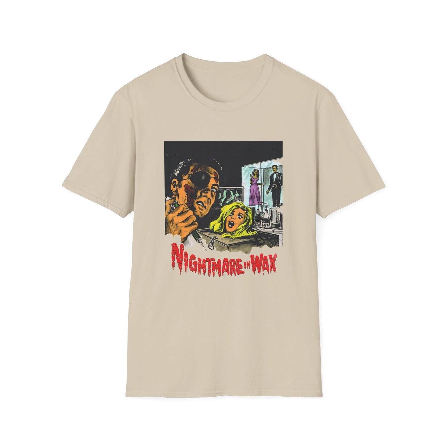 1969 movie poster nightmare in wax tshirt