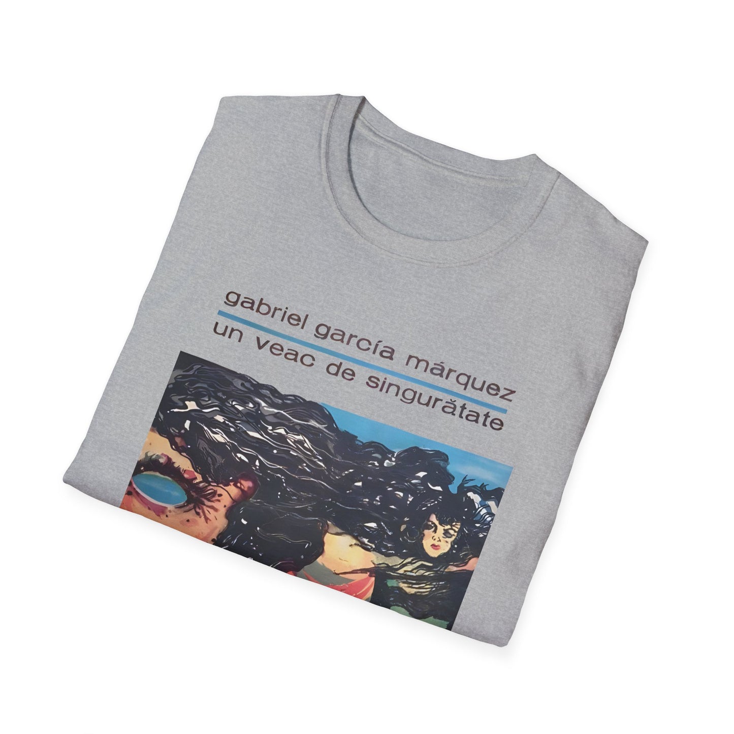 1974 romanian book cover for one hundred years of solitude by gabriel garcía márquez tshirt