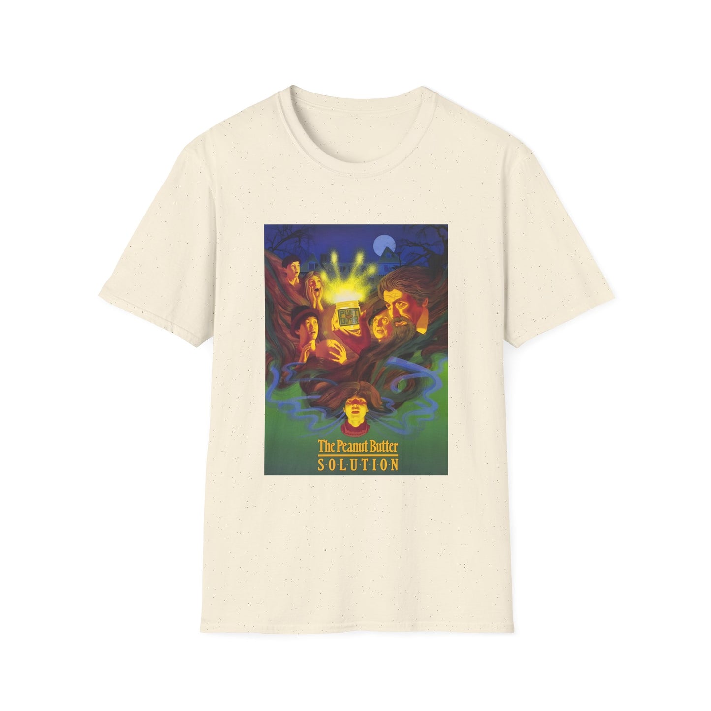 1985 cancon the peanut butter solution movie poster tshirt