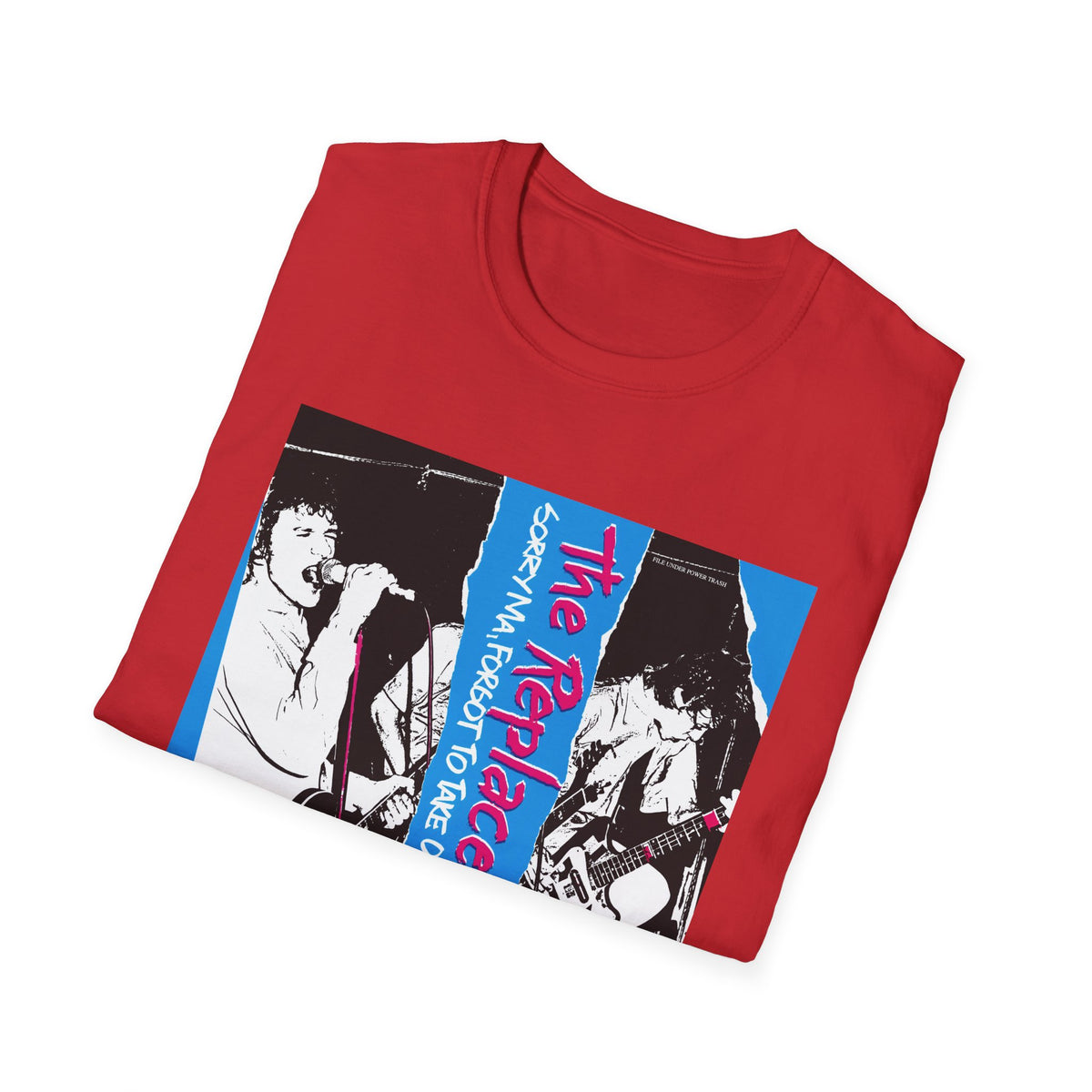 1981 replacements sorry ma, forgot to take out the trash album tshirt