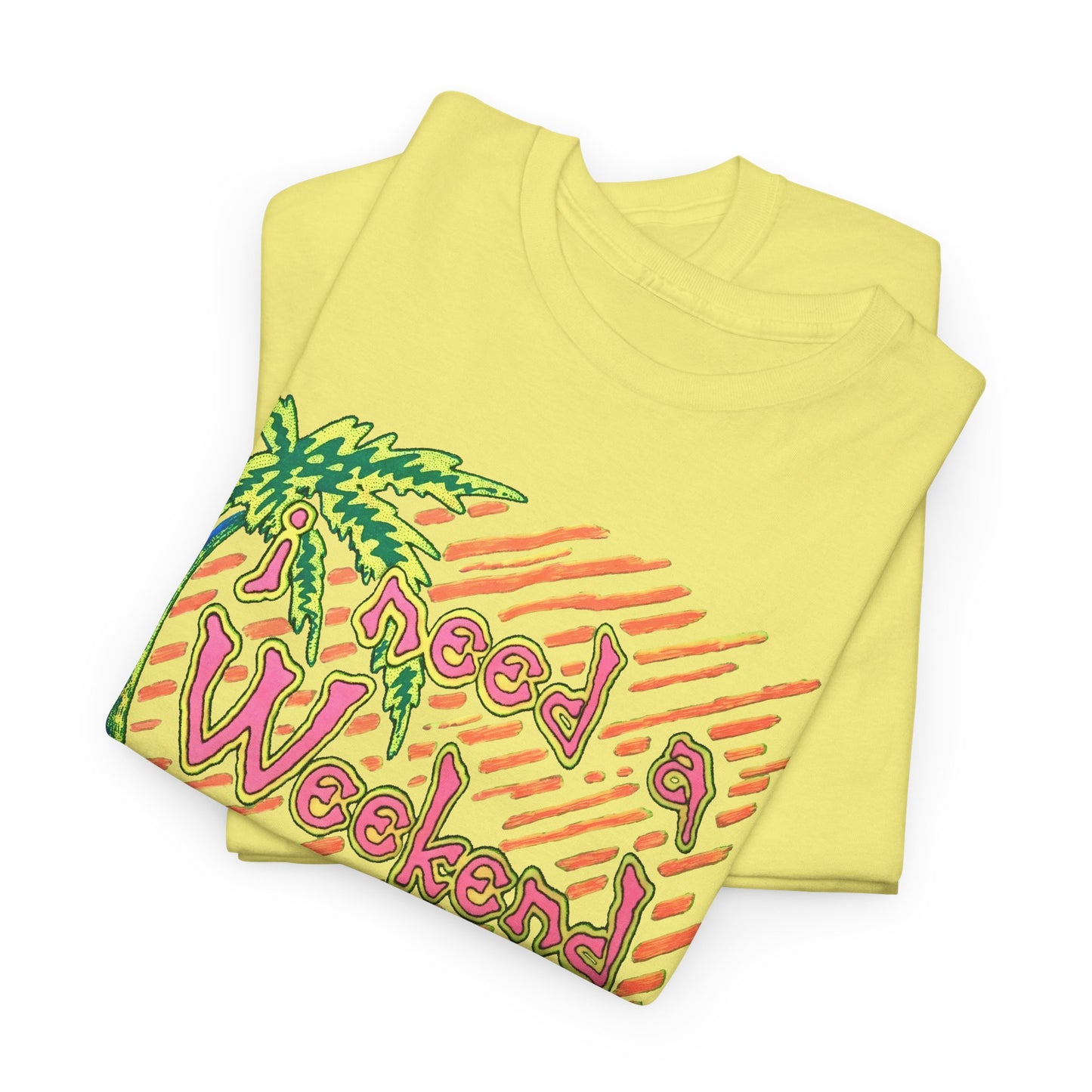vintage 90s i need a weekend graphic custom reproduction tshirt