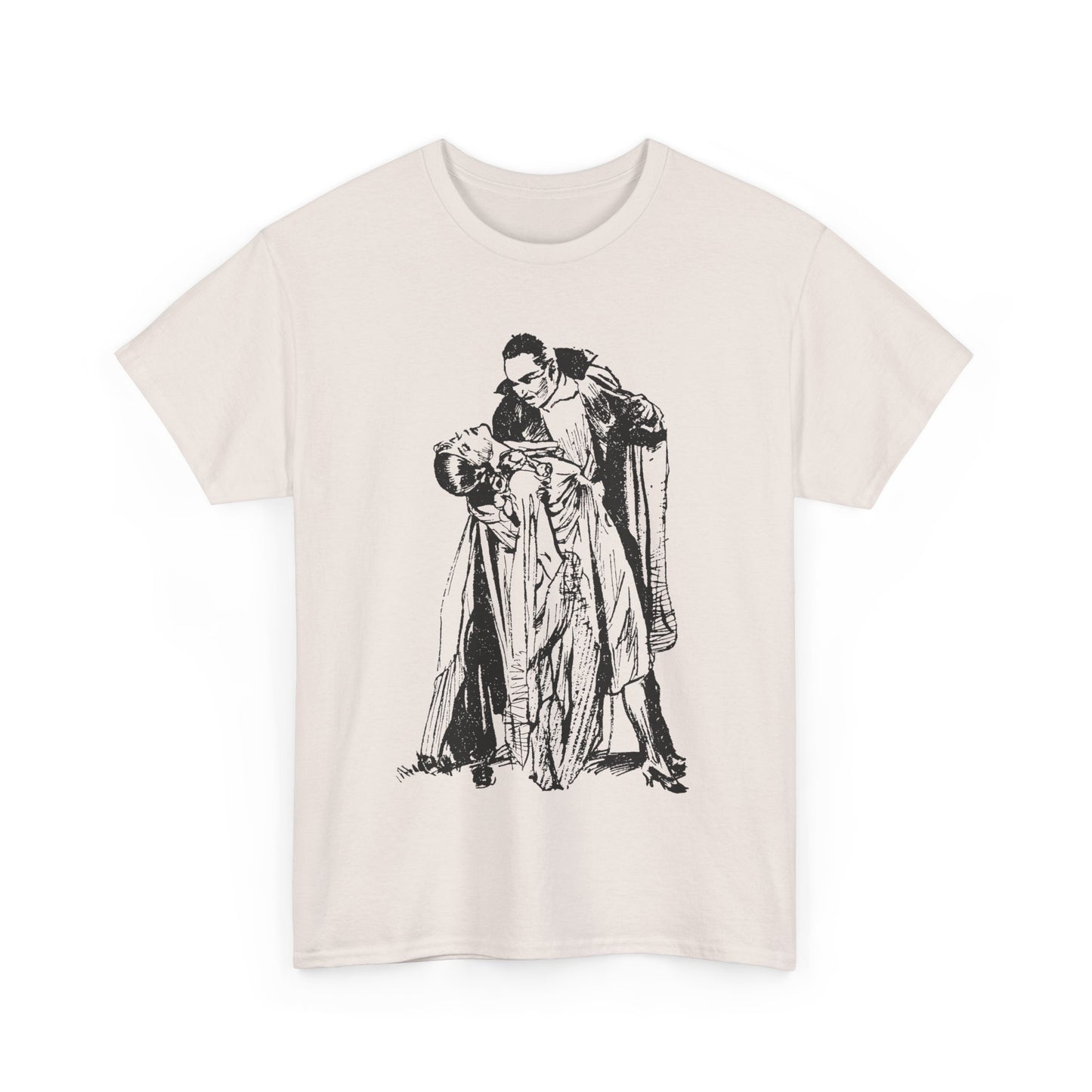 1927 stage play ad for dracula reproduction tshirt