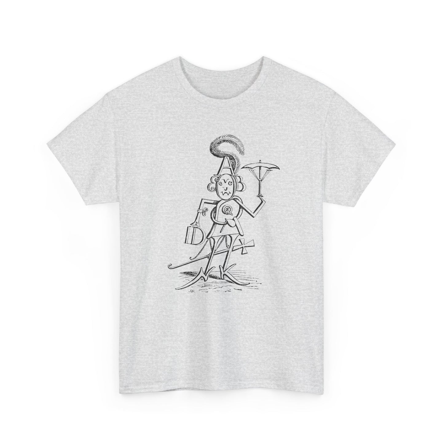 mr alphabet containing all 26 letters 1902 illustration by hugh rowley tshirt