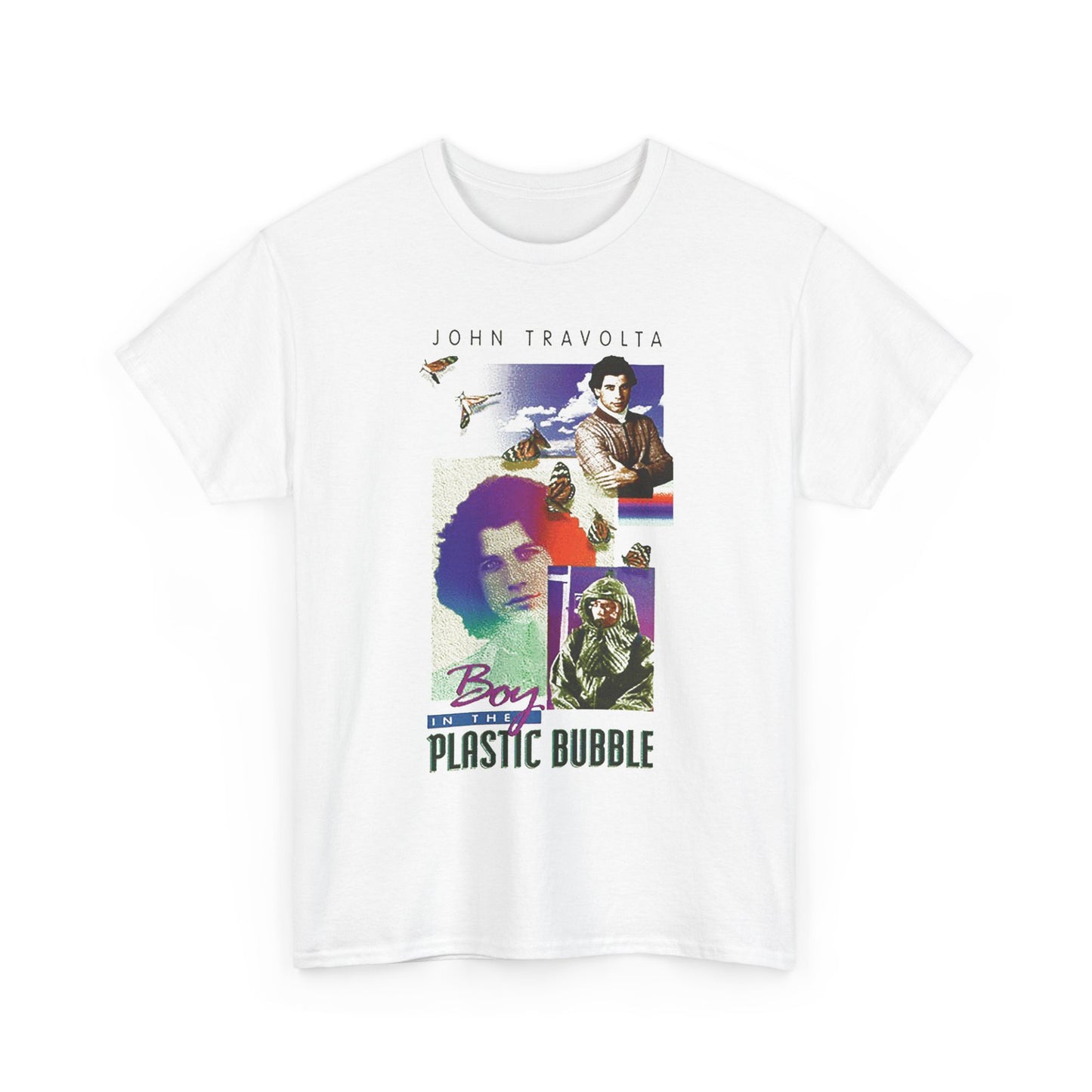 lofi boy in the plastic bubble vhs cover tshirt